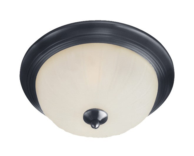 Maxim Lighting 5832FTBK Essentials Flush Mount (2) in Black