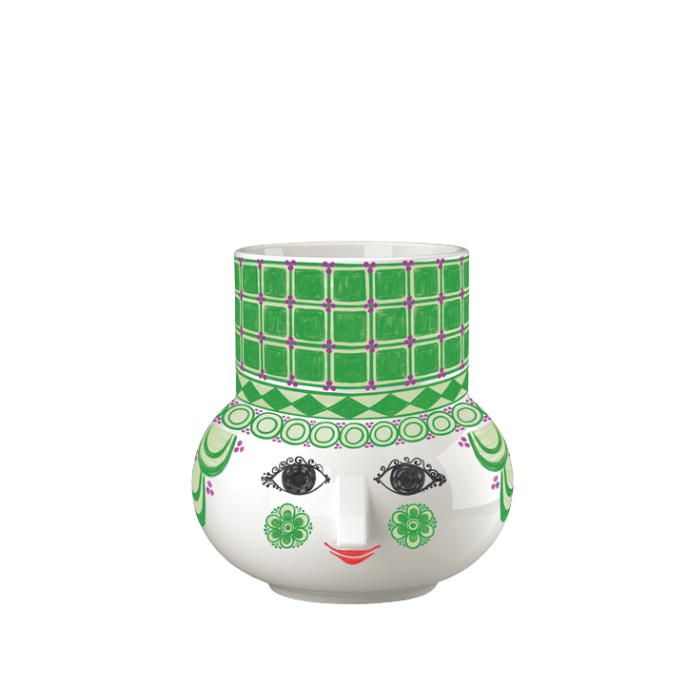 Bjørn Wiinblad 53116 Olga Candle Holder in Green