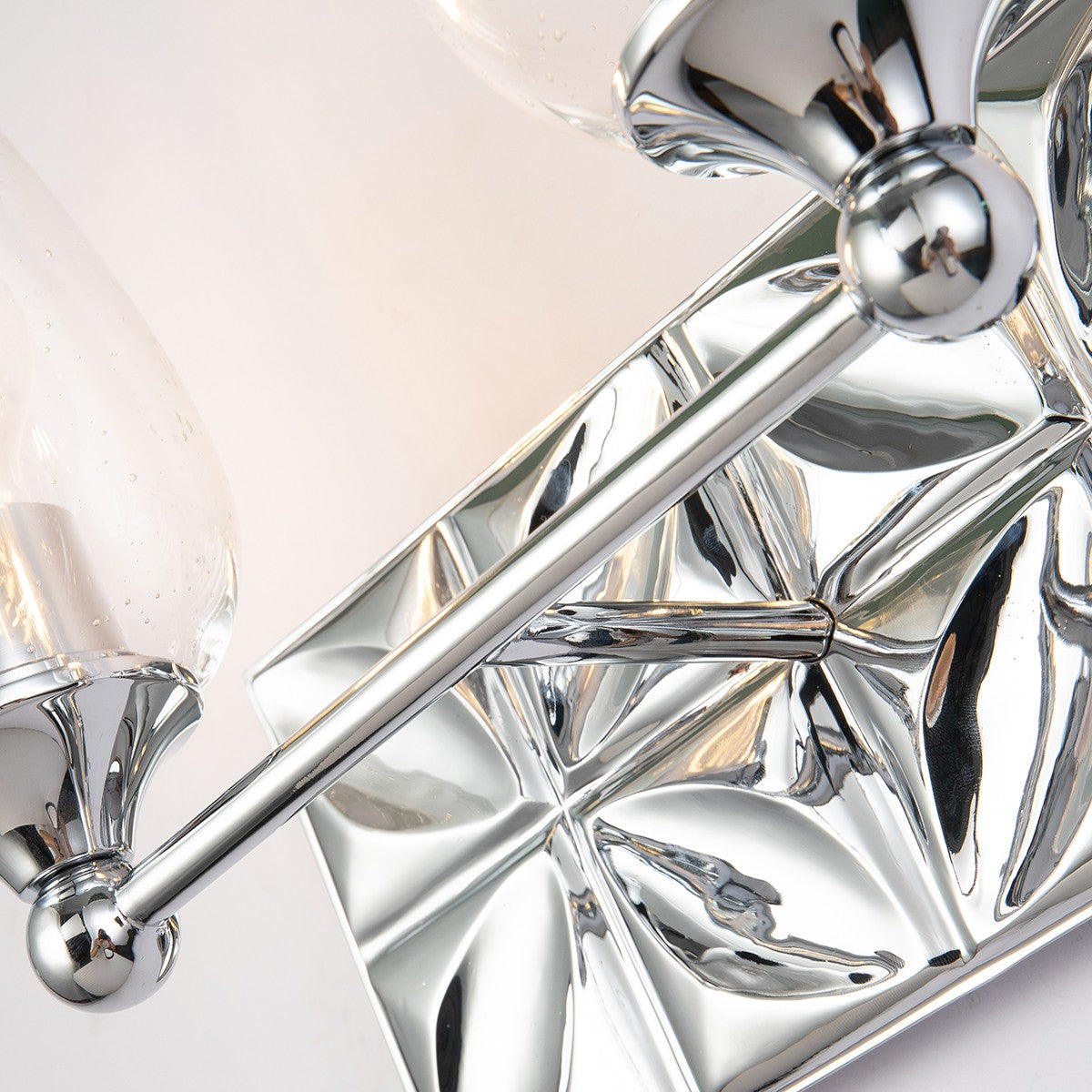 Lucas + McKearn - BB1300PC-2 - Applique murale deux lumières - Epsilon - Chrome poli