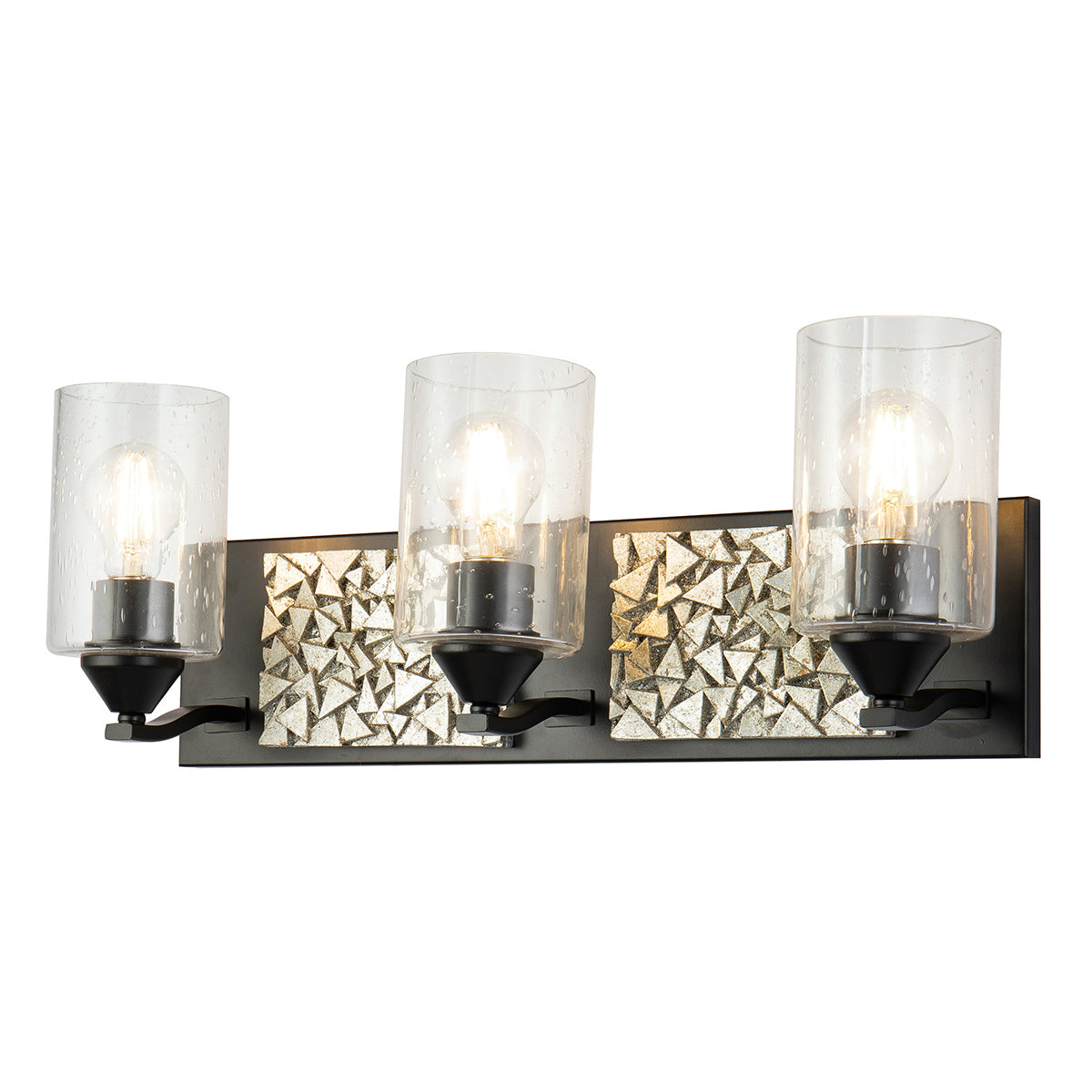 Lucas + McKearn - BB90586MB-3B1S - Three Light Vanity - Bocage - Matte Black