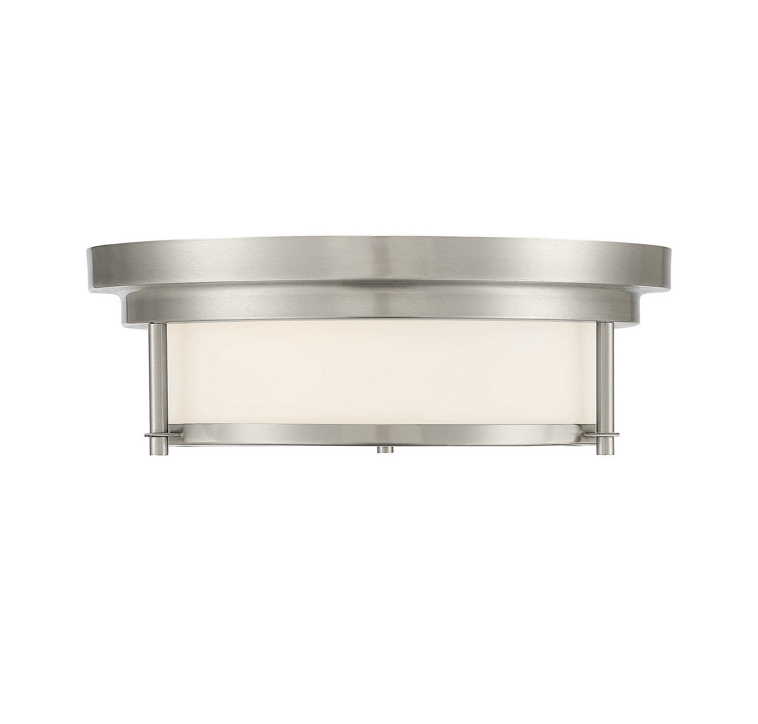 Meridian M60062BN Deux lampes Plafonnier en nickel brossé