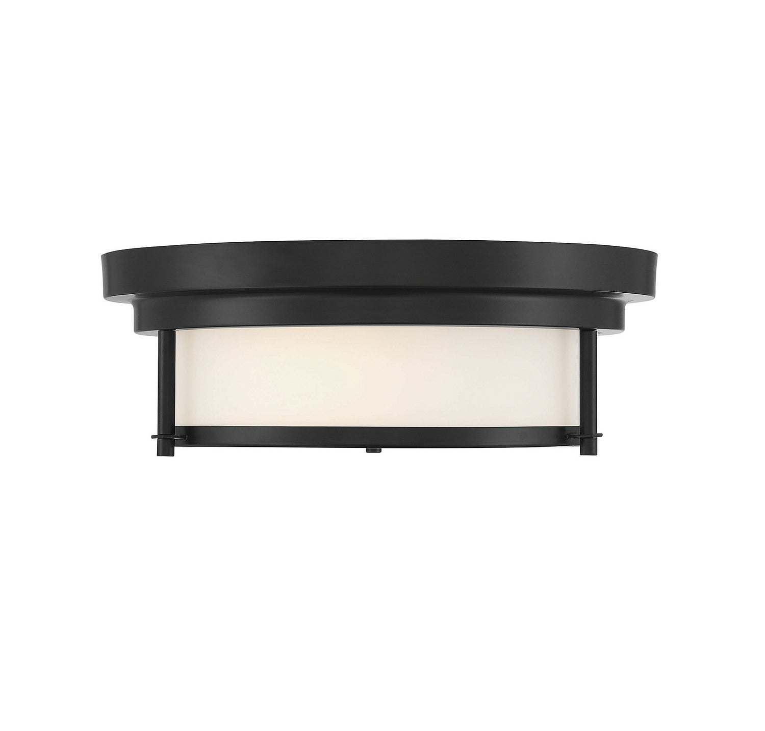 Meridian M60062MBK Deux lampes Plafonnier en noir mat