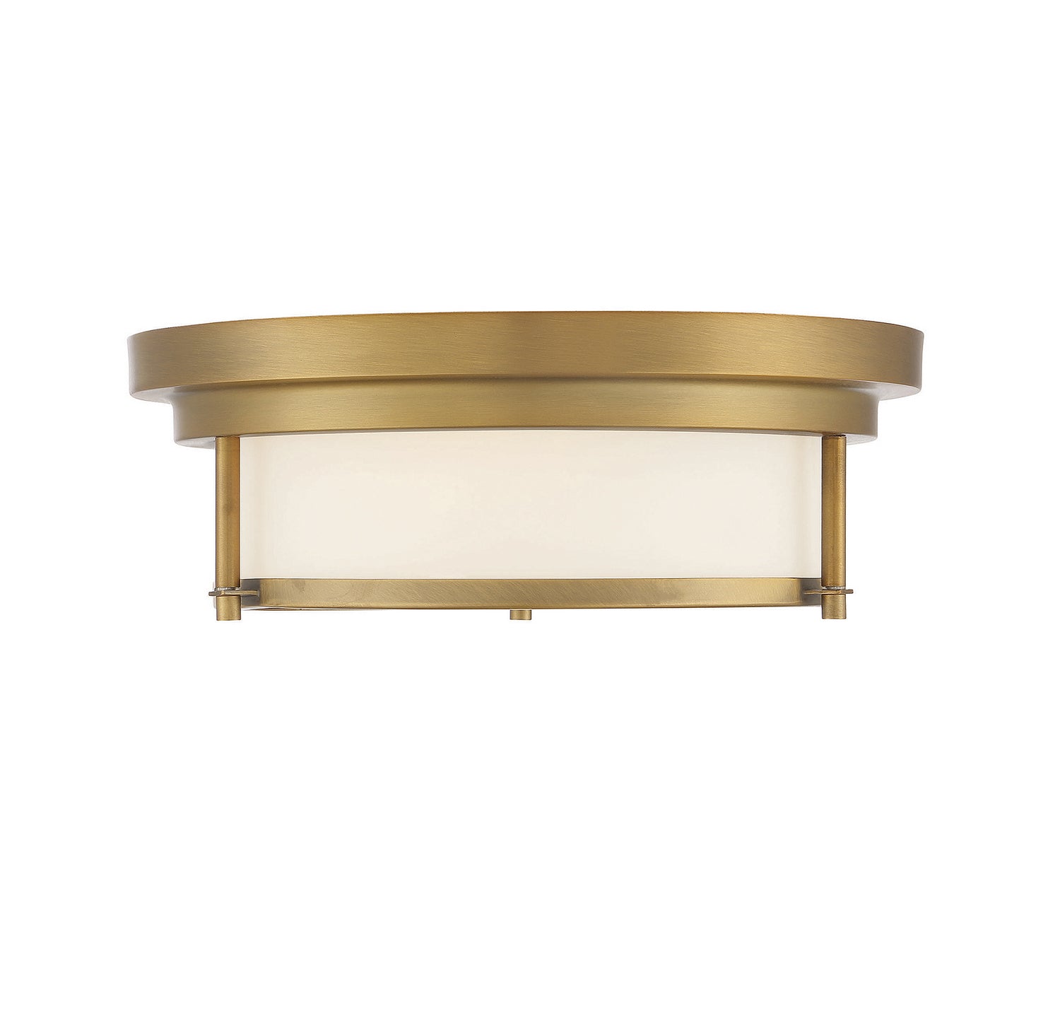 Meridian M60062NB Deux lumières Plafonnier en laiton naturel