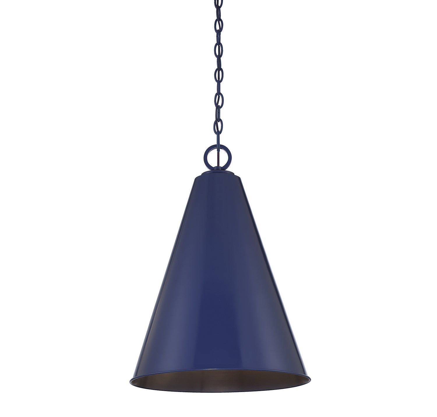 Meridian M70112NBL One Light Pendant in Navy Blue