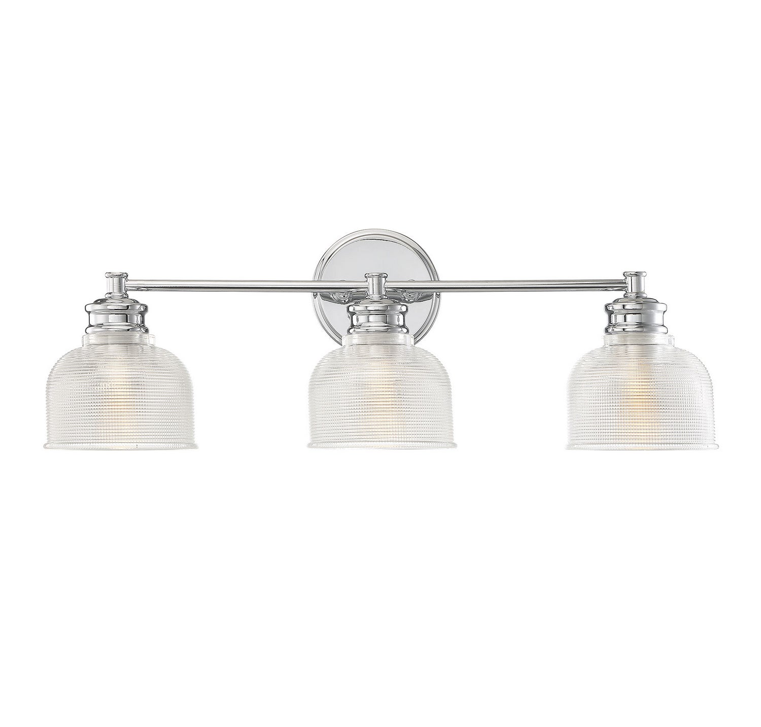Meridian M80035CH Three Light Bathroom Vanity Light in Chrome