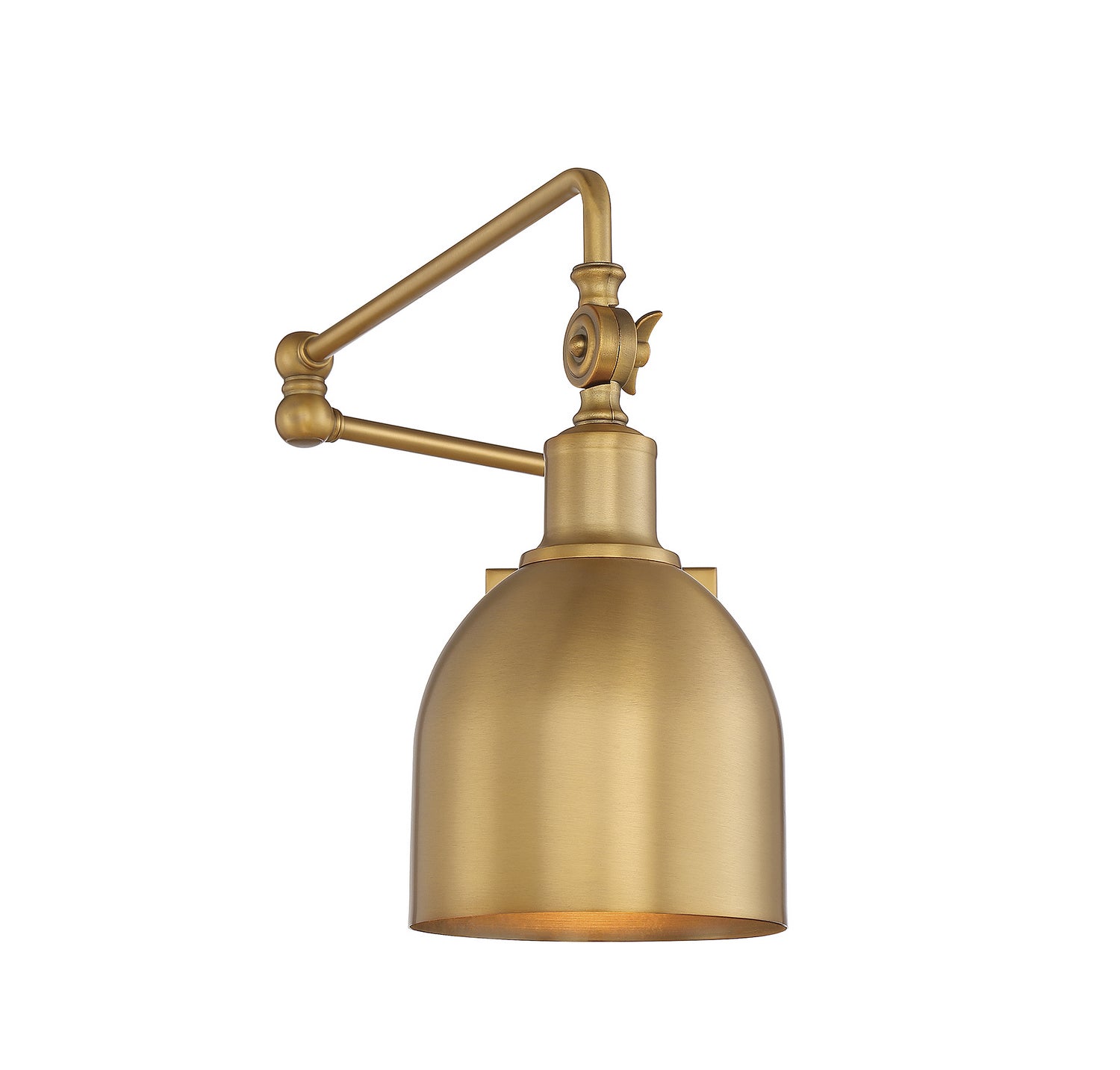 Lumière Meridian M90019NB Une lampe Murale en laiton naturel