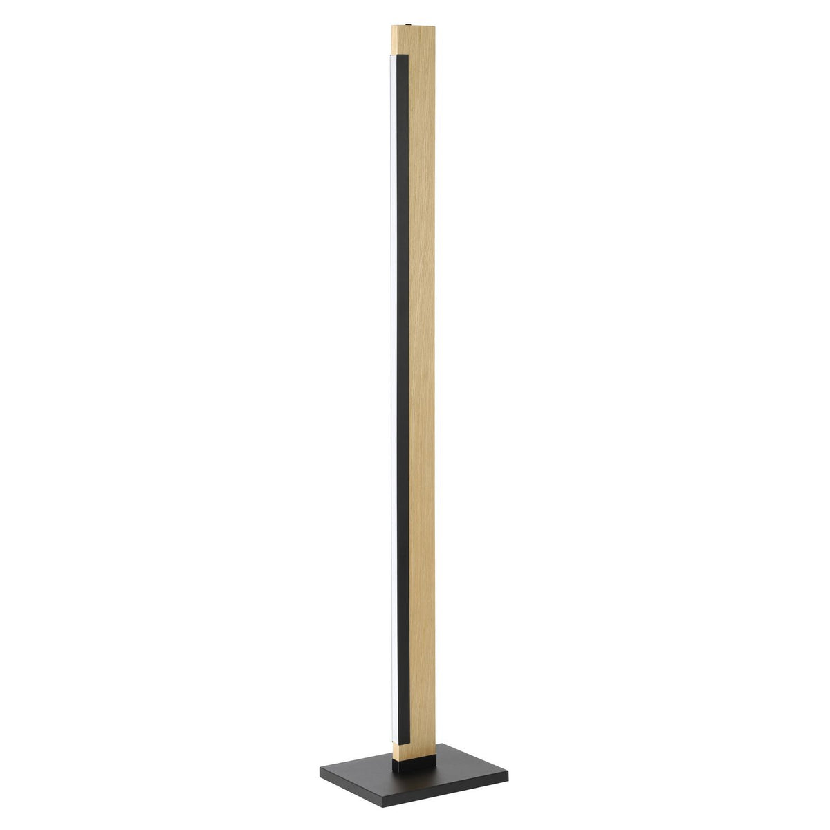 Eglo Canada - 99296A - LED Floor Lamp - Camacho - Black, Wood