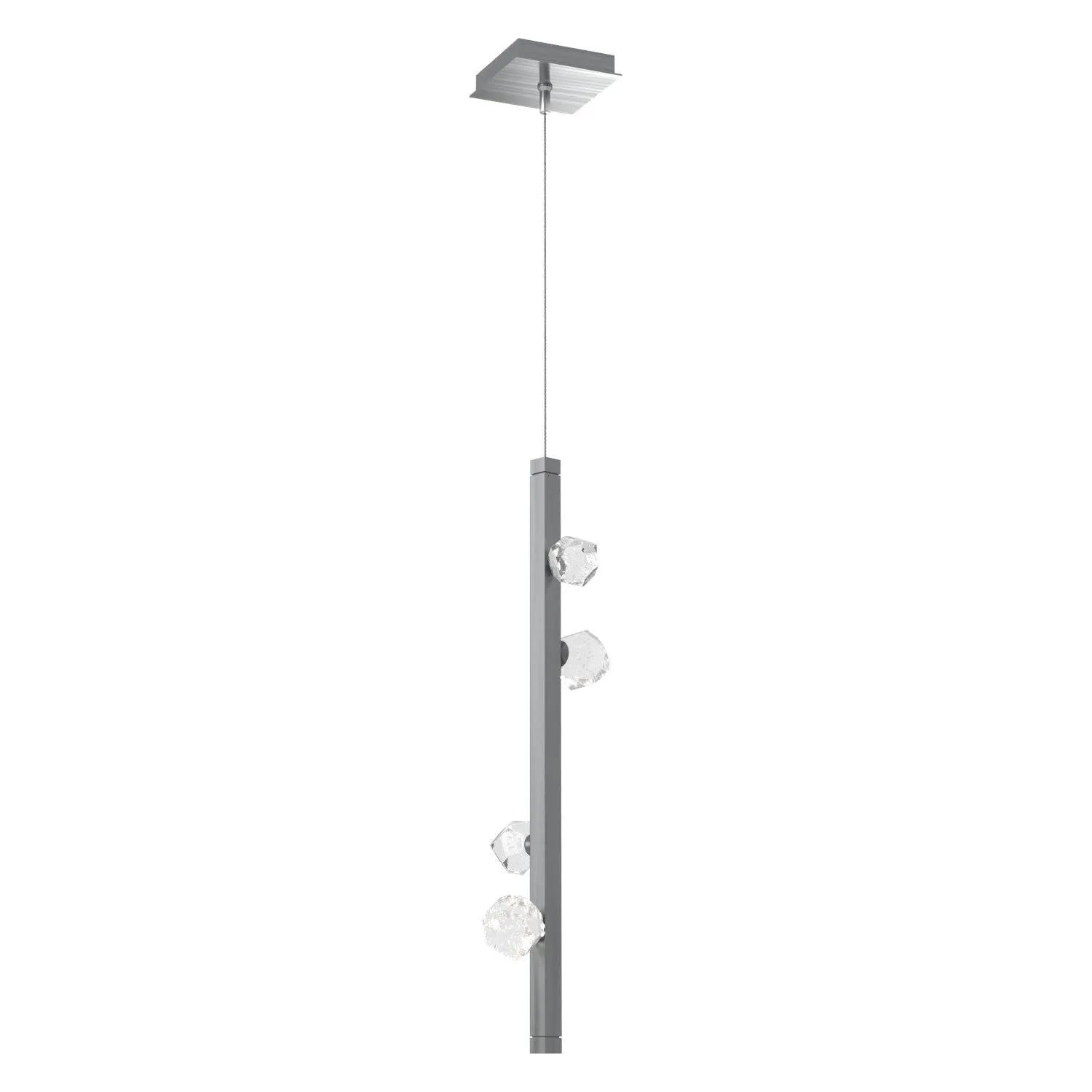Hammerton Studio - LAB0070-01-GM-CZ-CA1-L3 - LED Pendant - Stella - Gunmetal