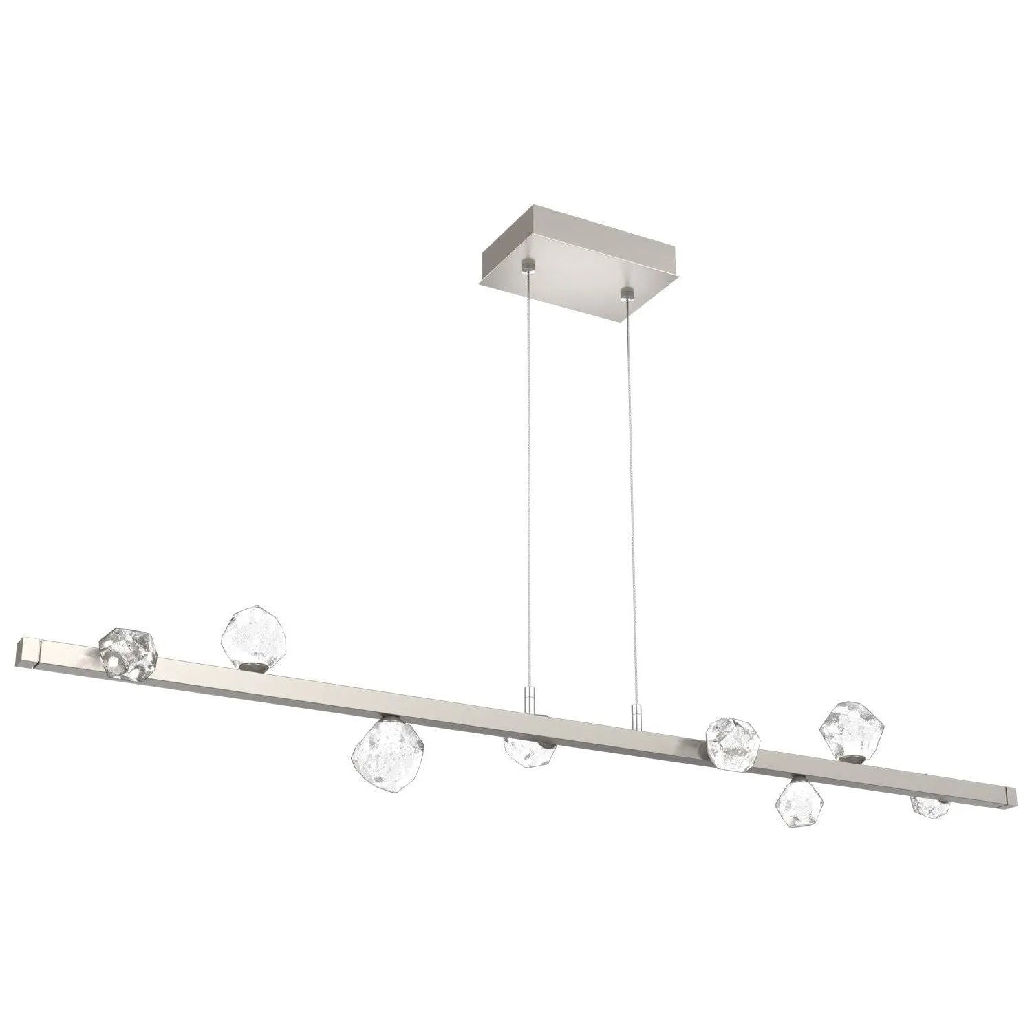Hammerton Studio - PLB0070-54-BS-CZ-CA1-L3 - LED Linear Suspension - Stella - Beige Silver
