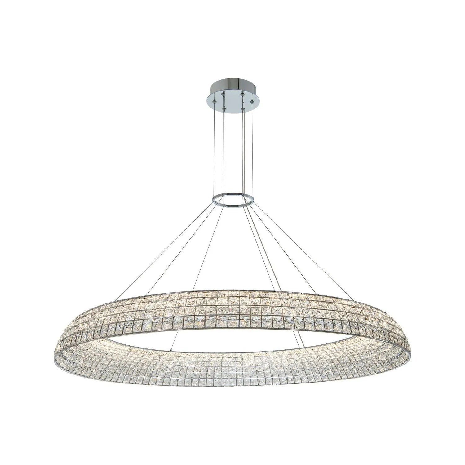 Allegri - 037558-010-FR001 - LED Pendant - Nuvole - Chrome
