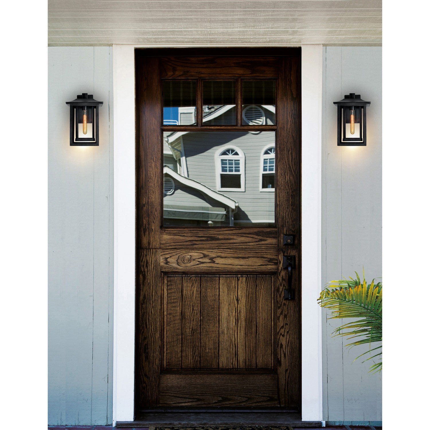 CWI Lighting Canada - 0414W10-1-101 - One Light Outdoor Wall Lantern - Winfield - Black
