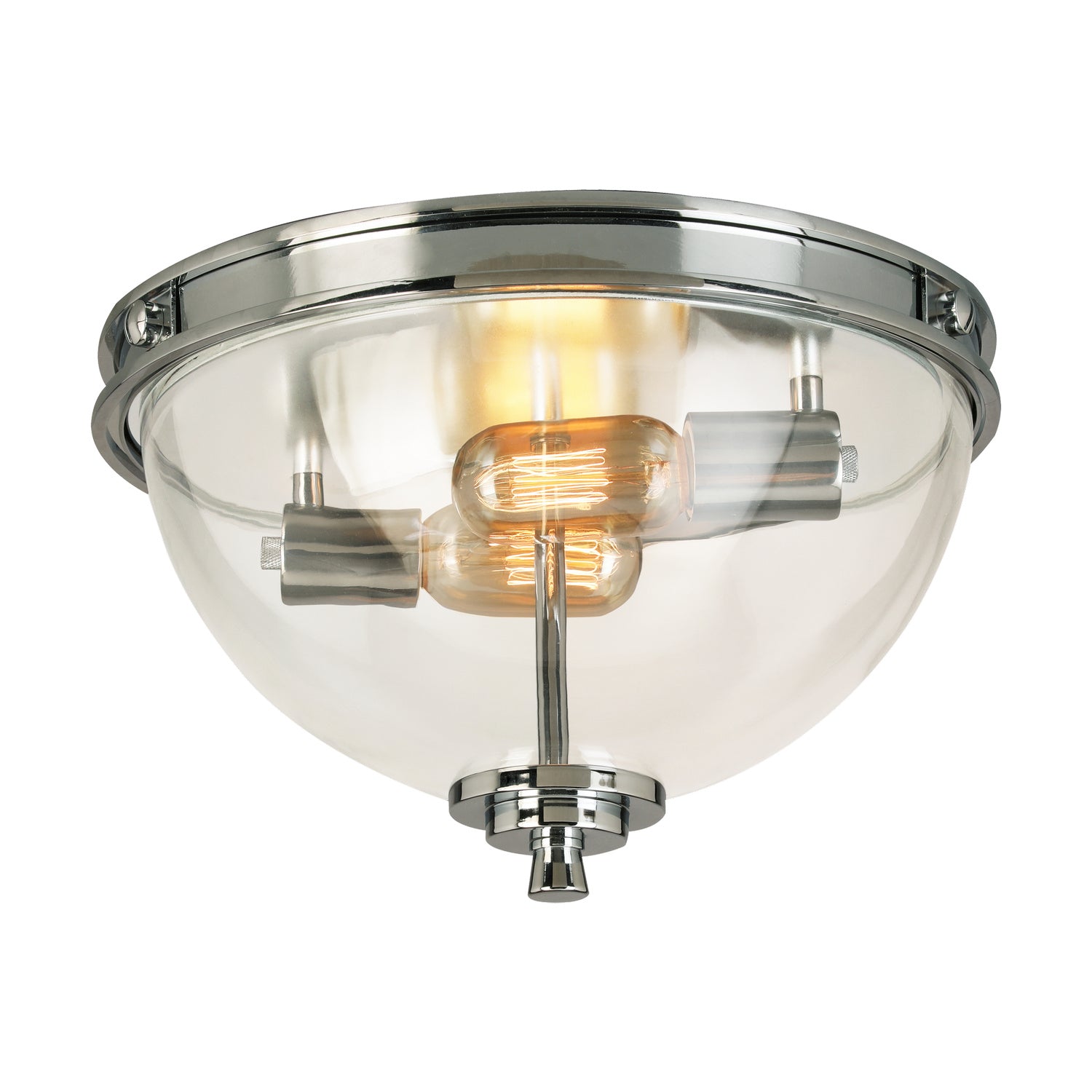 Eglo Canada - 204703A - Three Light Ceiling Mount - Cecillia - Chrome