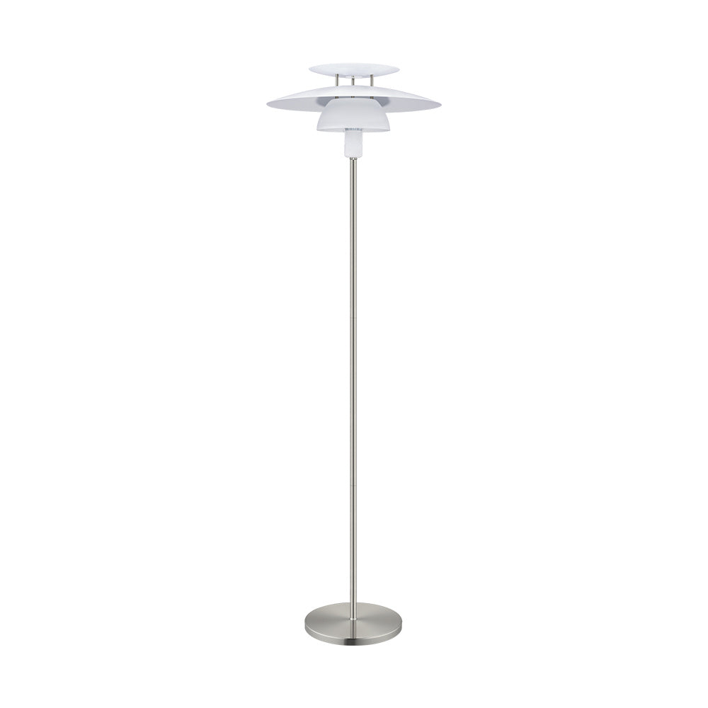 Eglo Canada - 98389A - Lampadaire à une lumière - Brenda - Nickel satiné