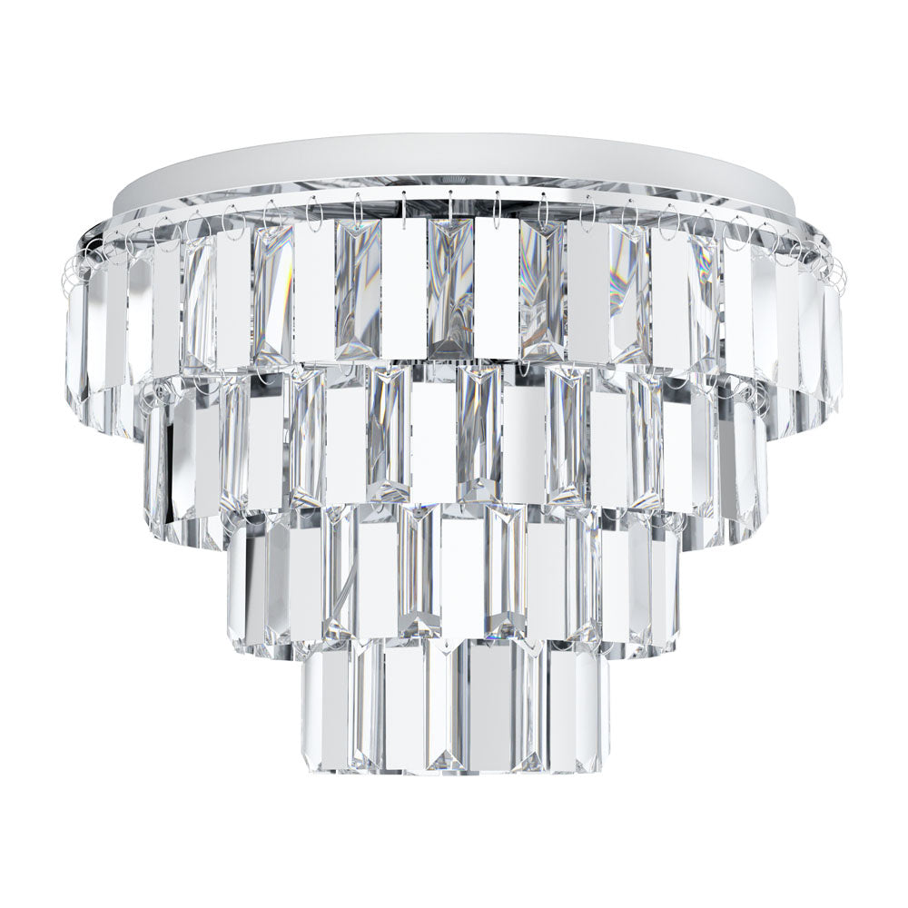 Eglo Canada - 99093A - Seven Light Chandelier - Erseka - Chrome