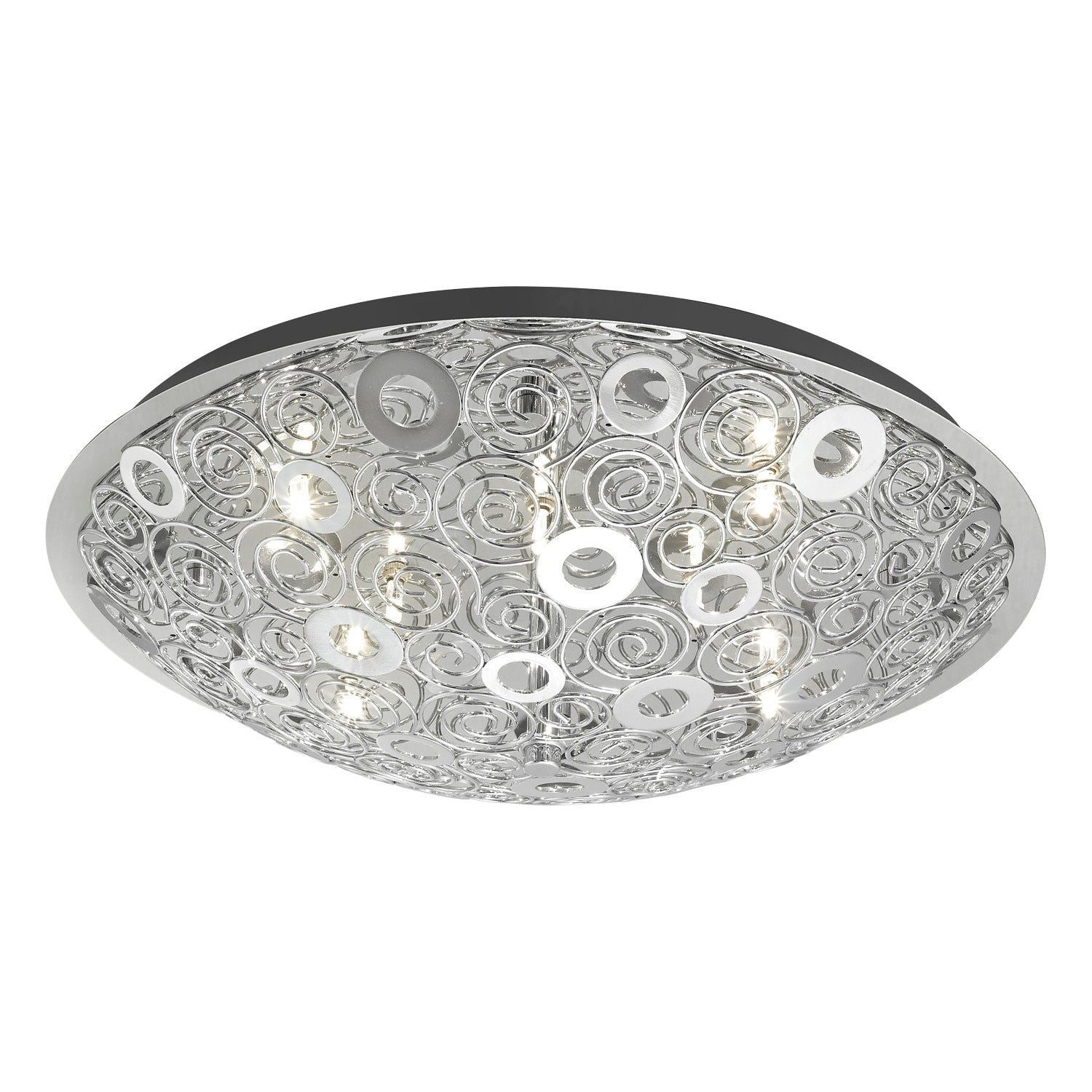 Eglo Canada - 90149A - 12 Light Ceiling Mount - Cromer - Chrome