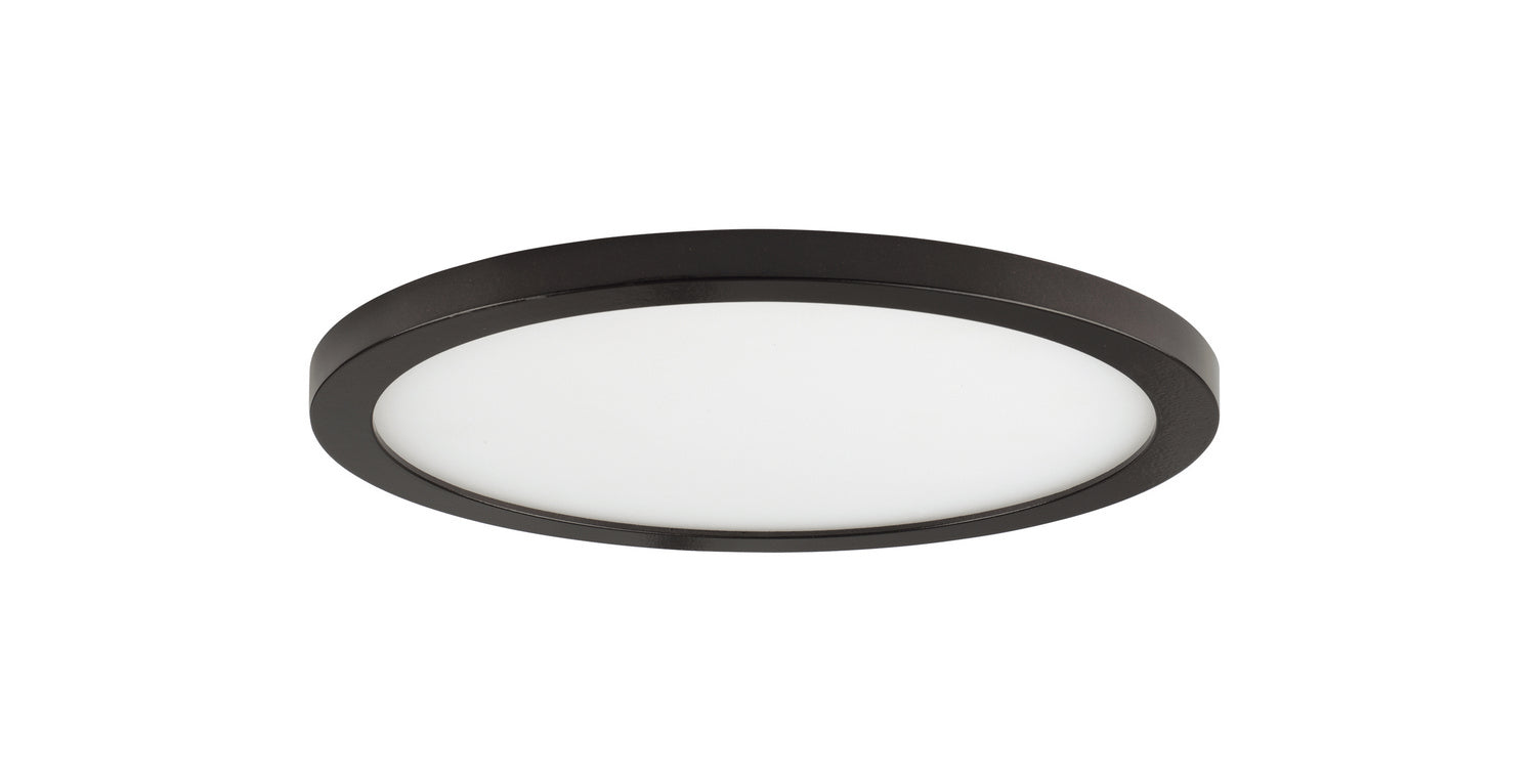Maxim Lighting 58712WTBZ Wafer Round LED Flush Mount in Bronze