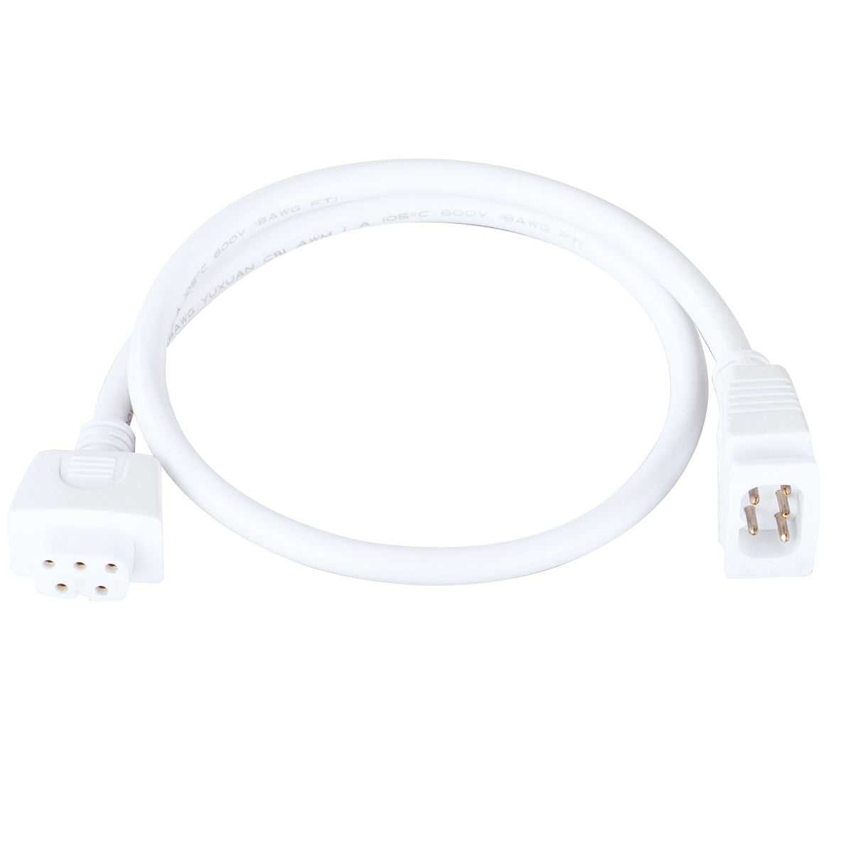 Câble d'interconnexion mince blanc CounterMax 120 V de Maxim Lighting 88965WT