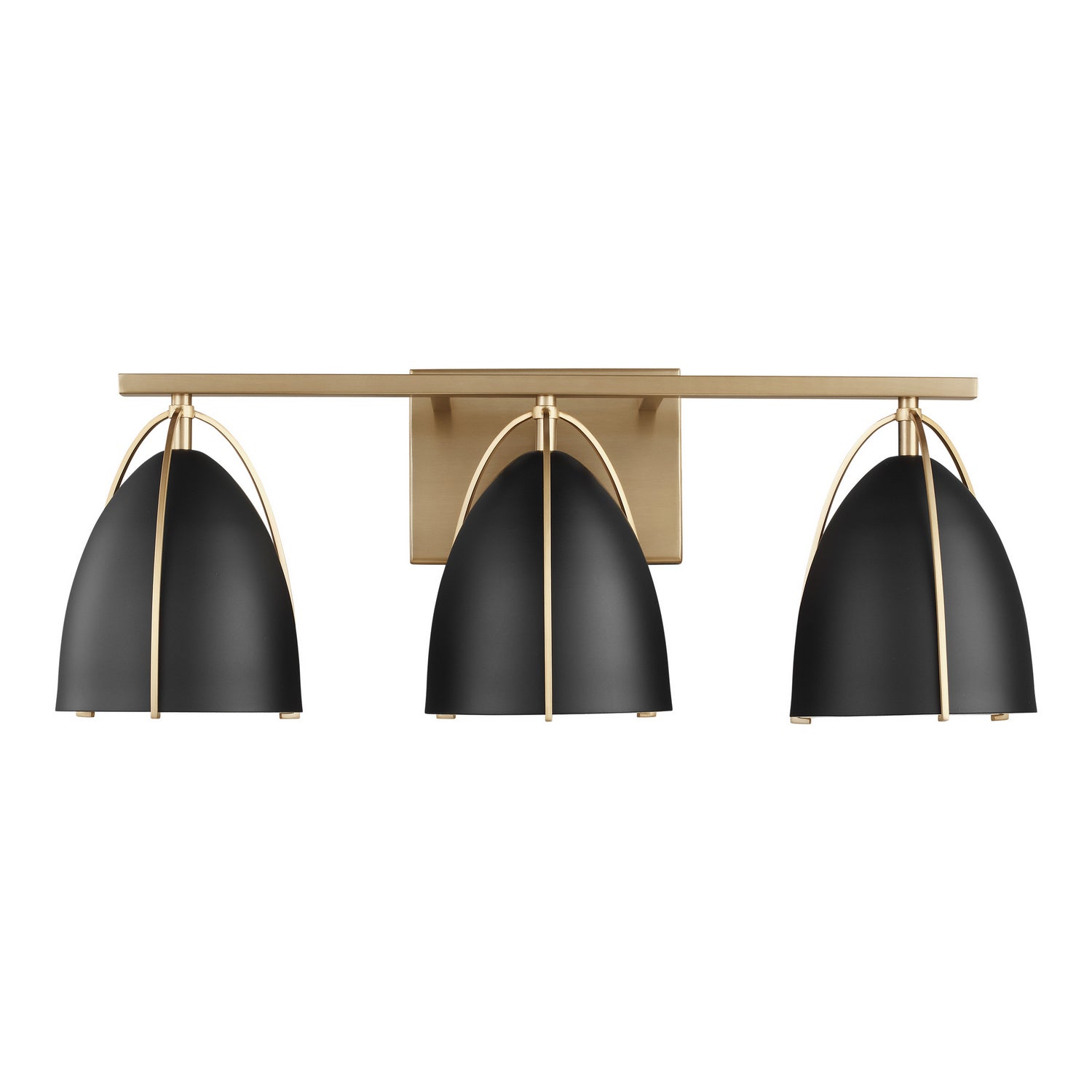 Visual Comfort Studio Canada - 4451703EN3-848 - Three Light Wall / Bath - Norman - Satin Brass