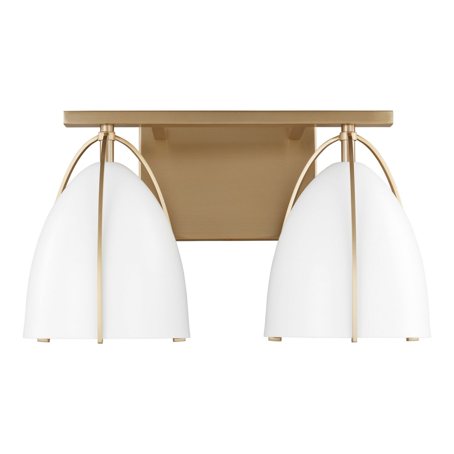 Visual Comfort Studio Canada - 4451802-848 - Two Light Wall / Bath - Norman - Satin Brass