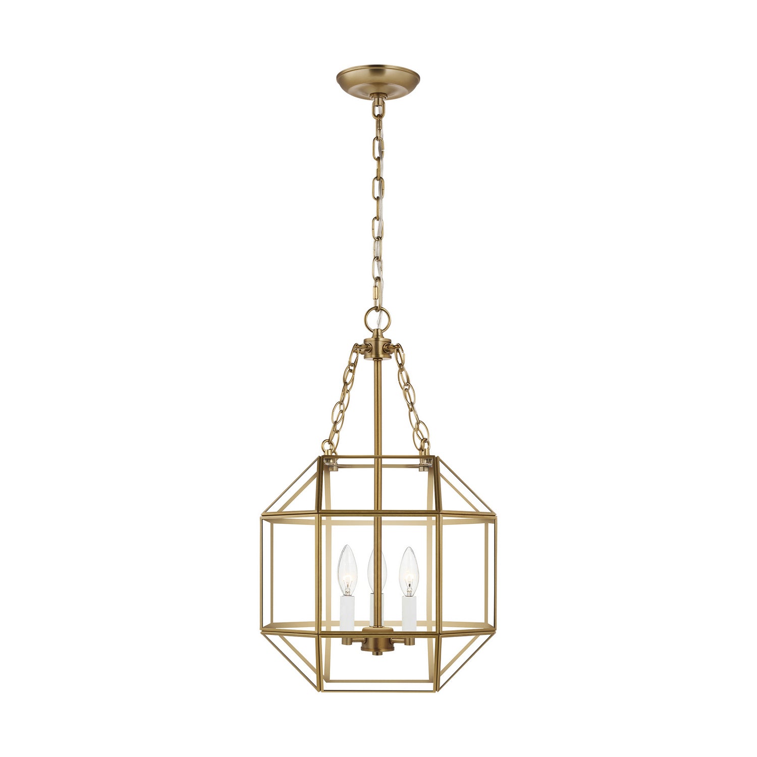 Visual Comfort Studio Canada - 5179403EN-848 - Three Light Lantern - Morrison - Satin Brass