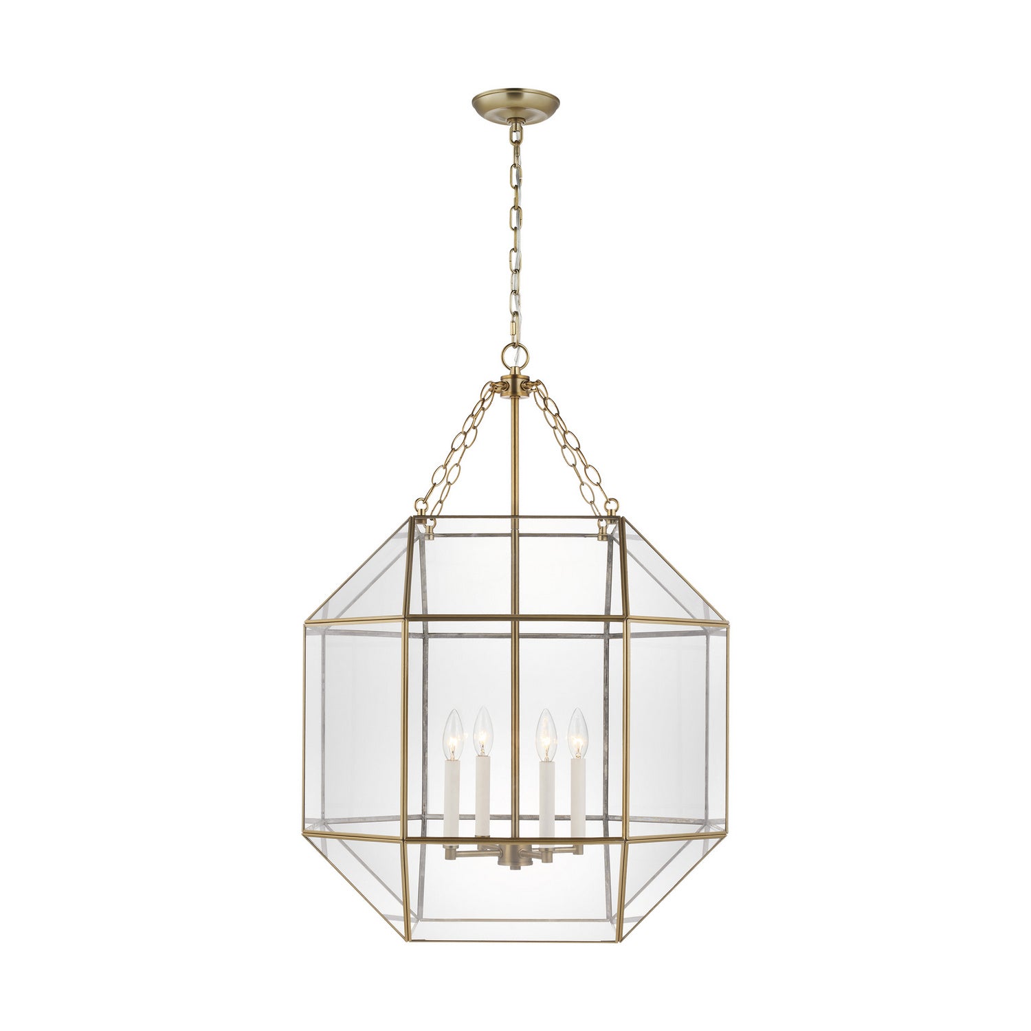 Visual Comfort Studio Canada - 5279404-848 - Four Light Lantern - Morrison - Satin Brass