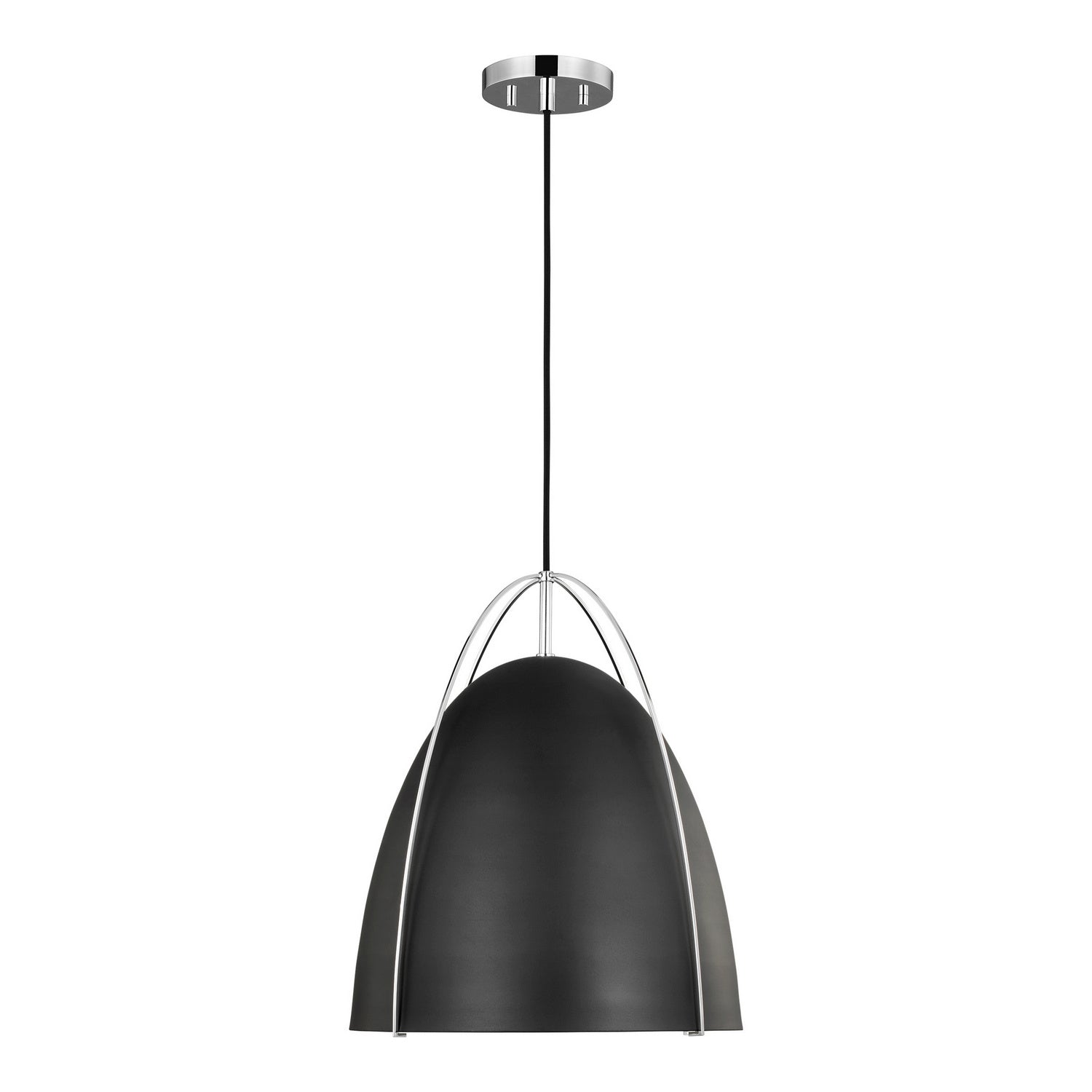 Visual Comfort Studio Canada - 6651701EN3-05 - One Light Pendant - Norman - Chrome