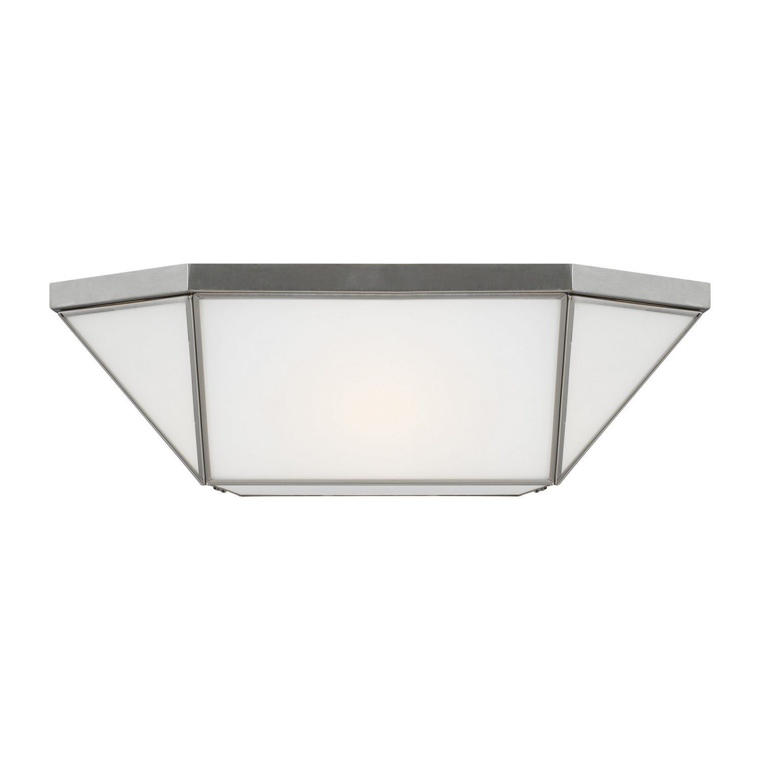 Visual Comfort Studio Canada - 7679454-962 - Four Light Flush Mount - Morrison - Brushed Nickel