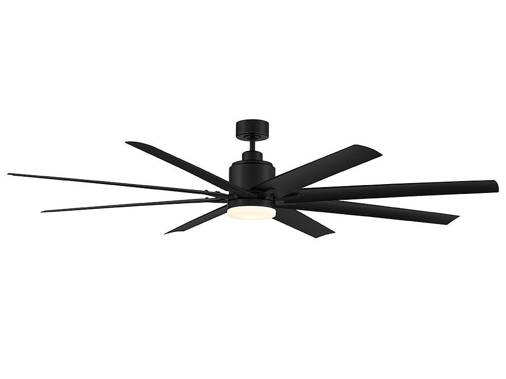 Meridian M2025MBK 72" Outdoor Ceiling Fan in Matte Black