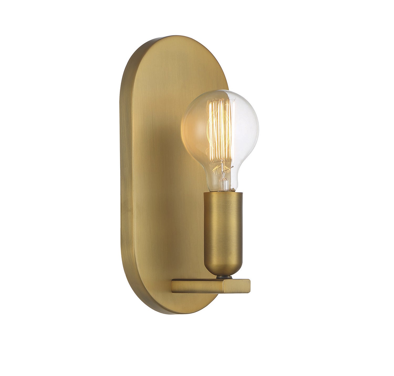 Lumière Meridian M90059NB Une lampe Murale en laiton naturel