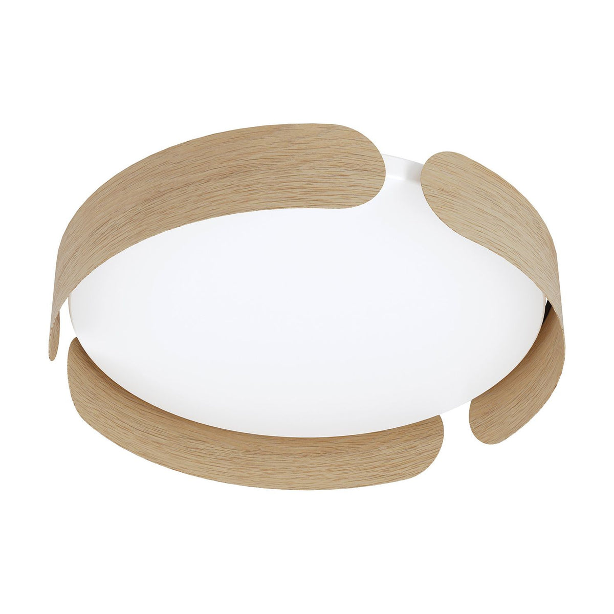 Eglo Canada - 205421A - Plafonnier LED - Valcasotto - Couleur bois