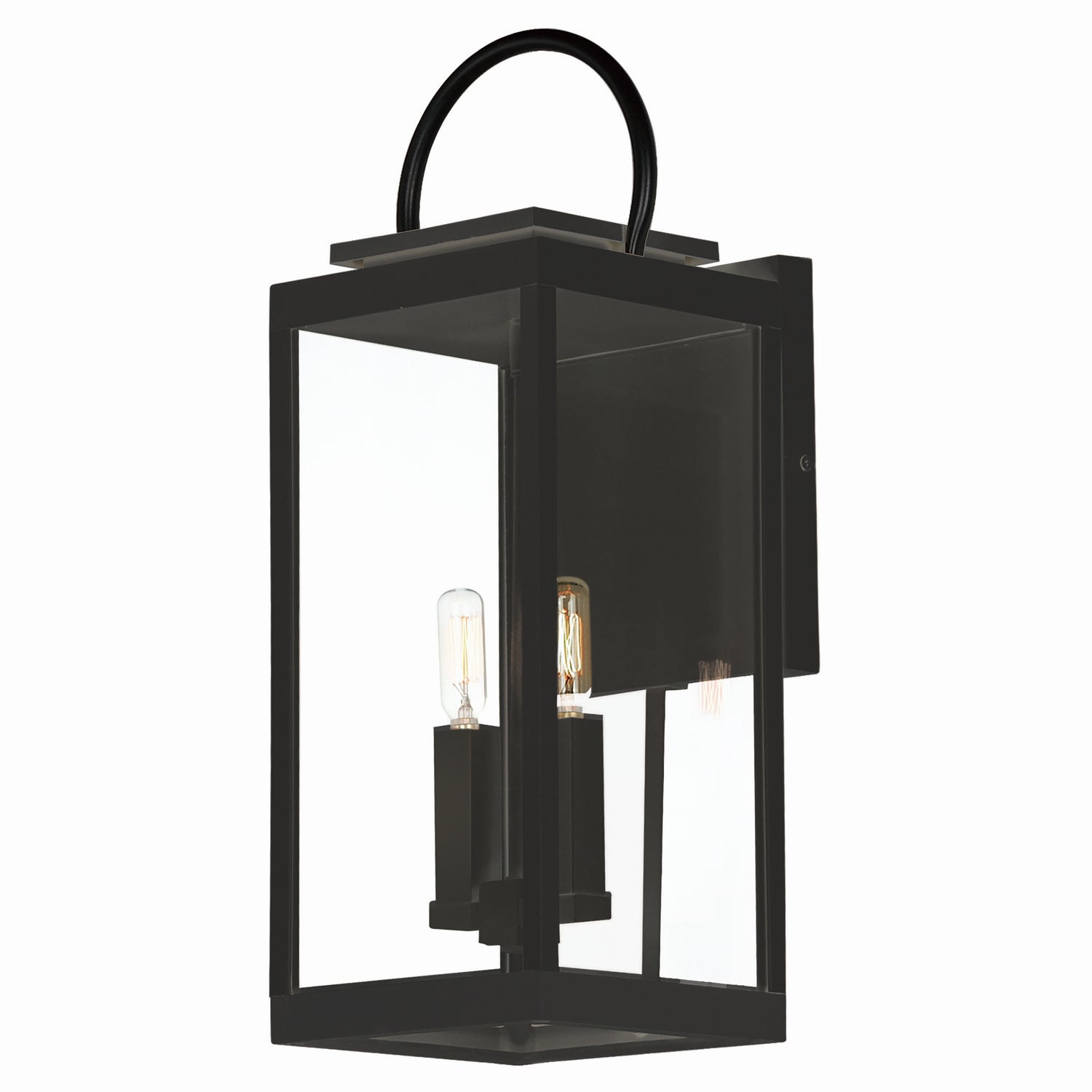 Maxim Lighting 40316CLBK Nassau Vivex Outdoor Wall Sconce in Black
