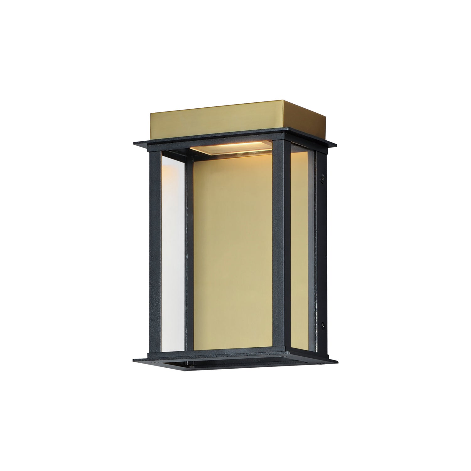 Maxim Lighting 50752BKGLD Rincon Outdoor Wall Sconce in Black / Gold