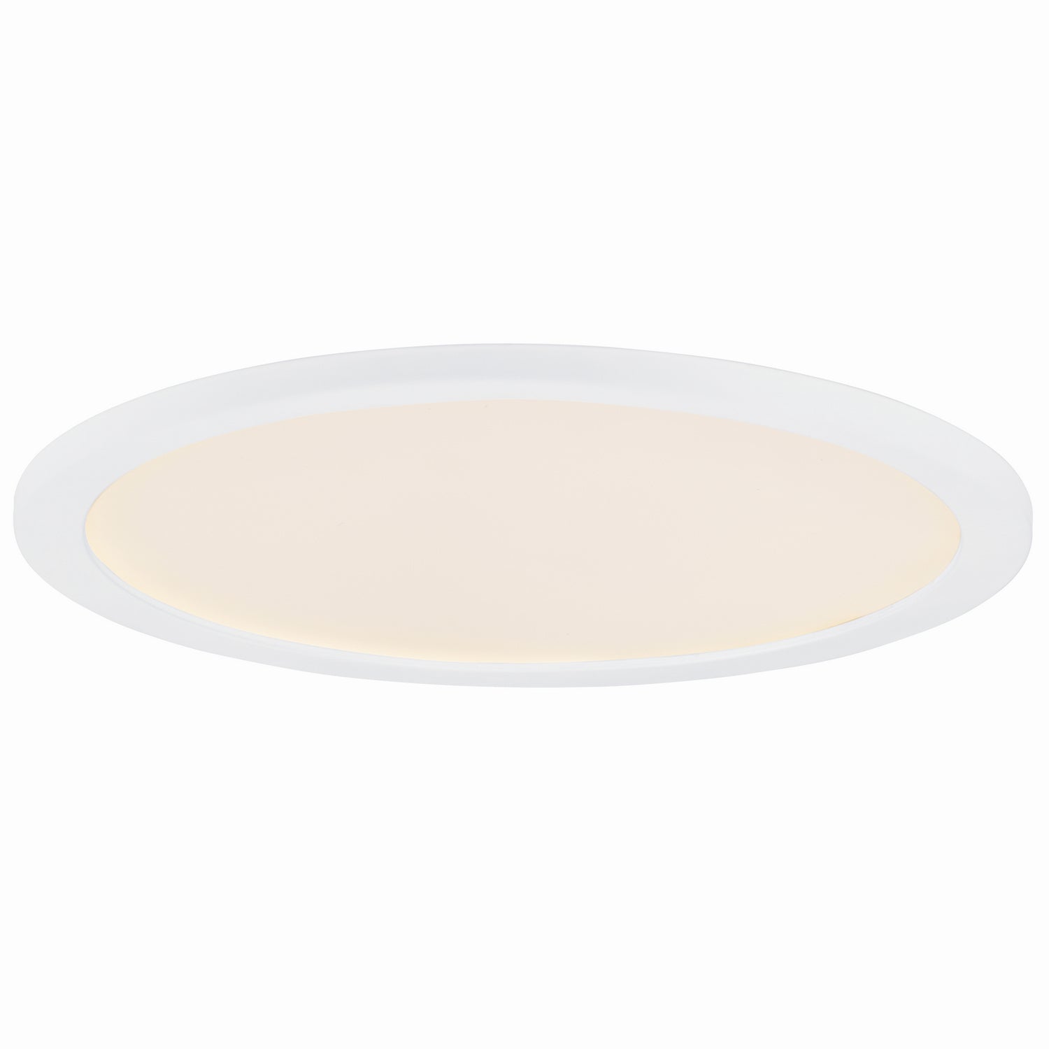 Maxim Lighting 58740WTWT Wafer Round LED Flush Mount in White
