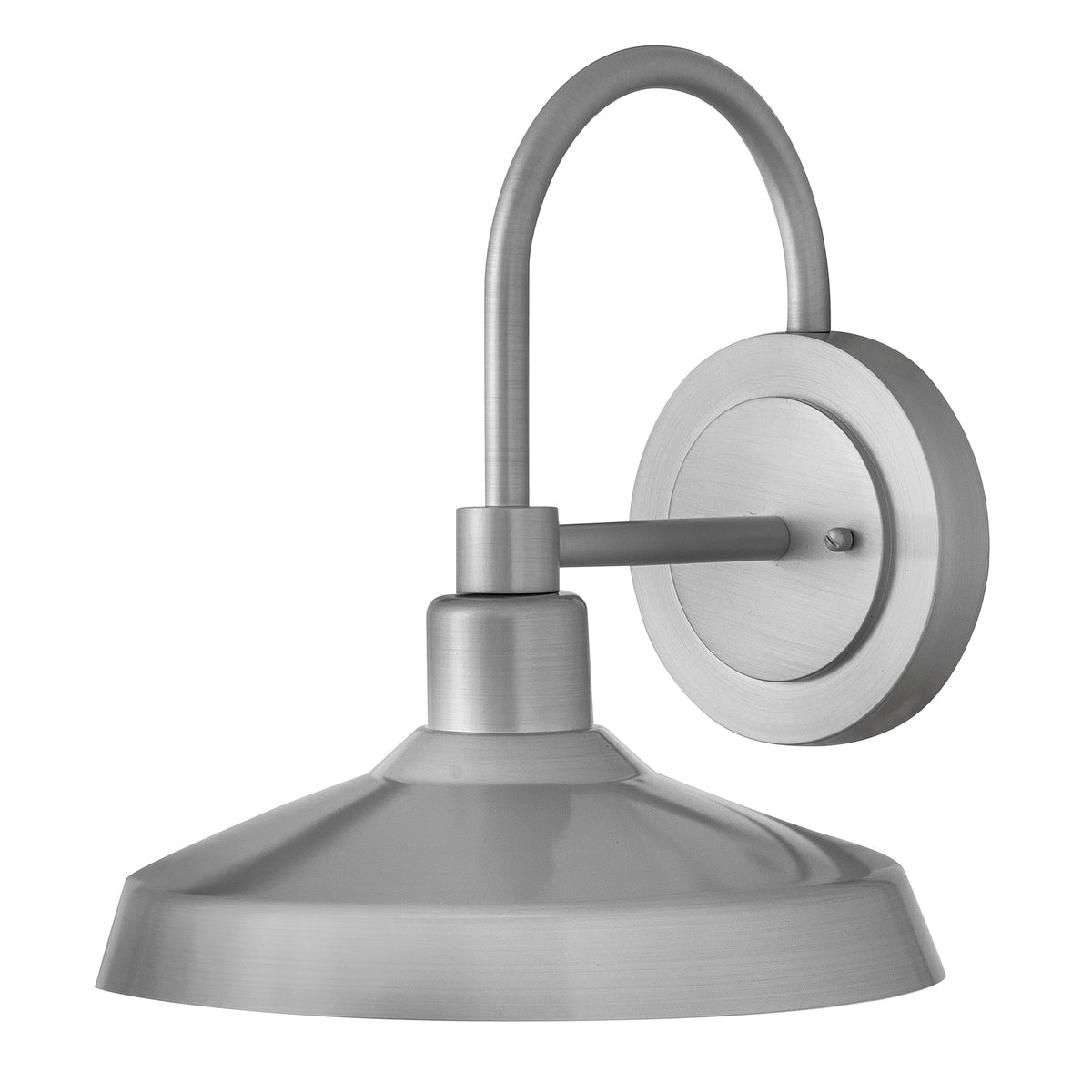 Applique murale Hinkley Lighting 12075AL Forge, finition aluminium brossé antique