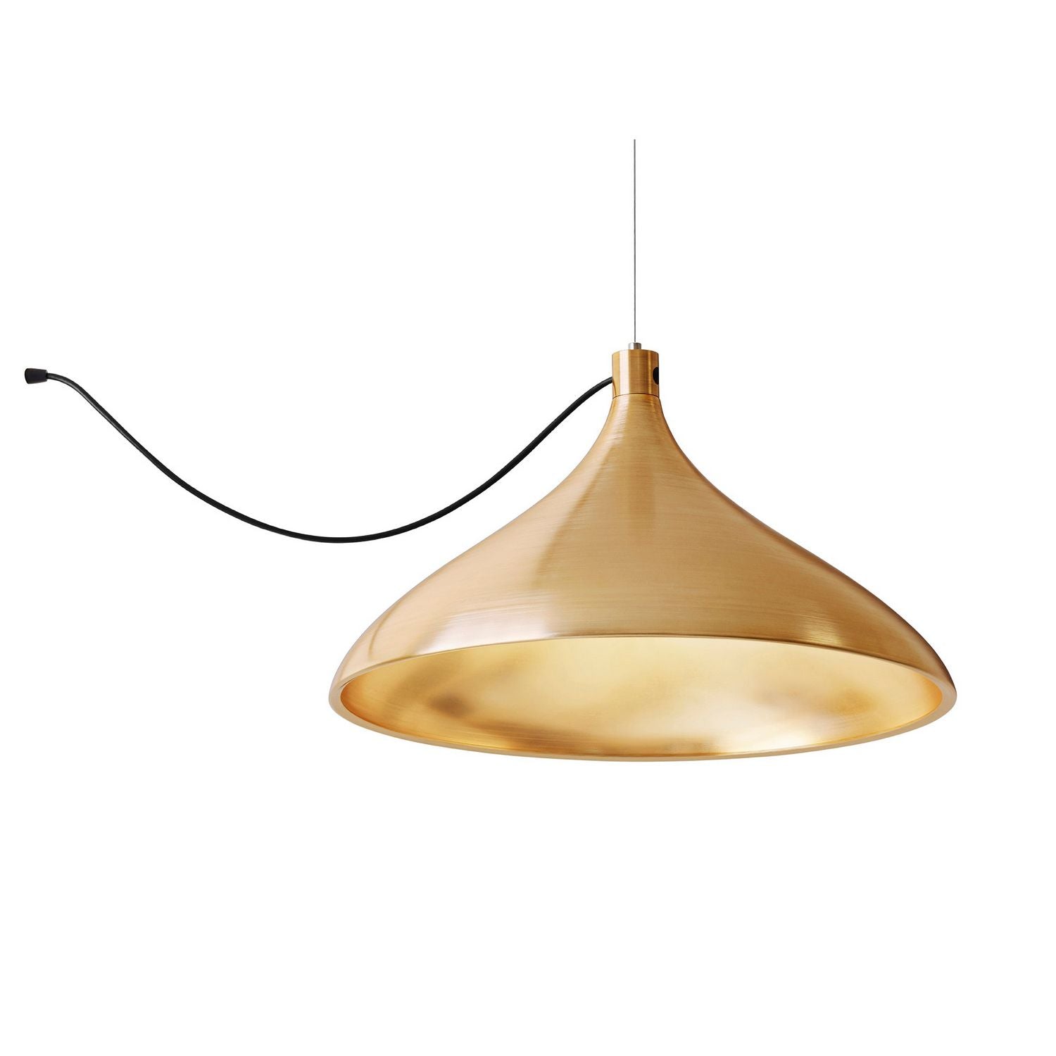 Pablo Designs - SWEL STR XL SNG WID BRA/BRA - LED Chandelier - Swell - Brass/ Brass