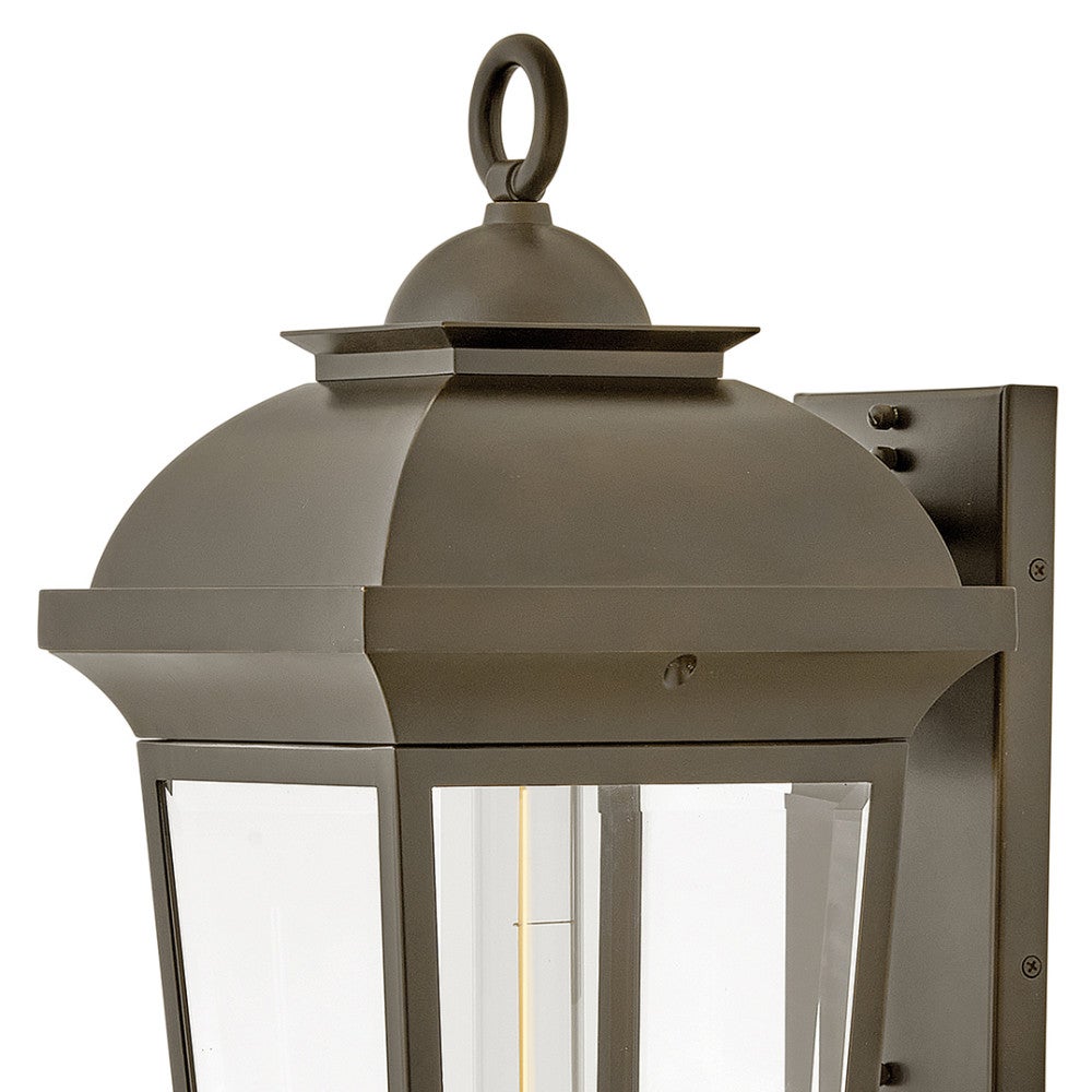 Lanterne murale Hawthorne 19690BLB de Hinkley Lighting, en laiton noirci