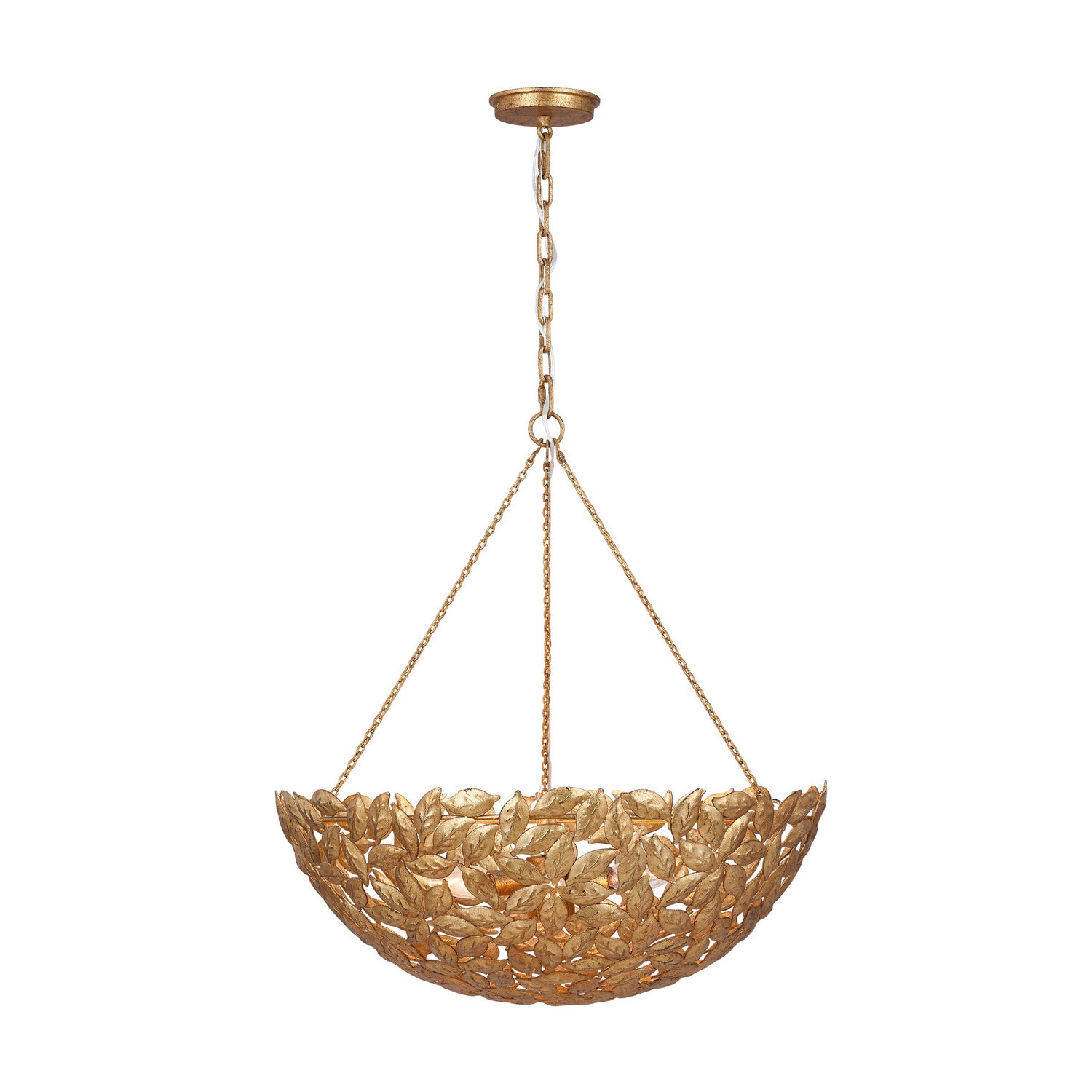 Visual Comfort Studio Canada - AP1186ADB - Six Light Pendant - Kelan - Antique Gild