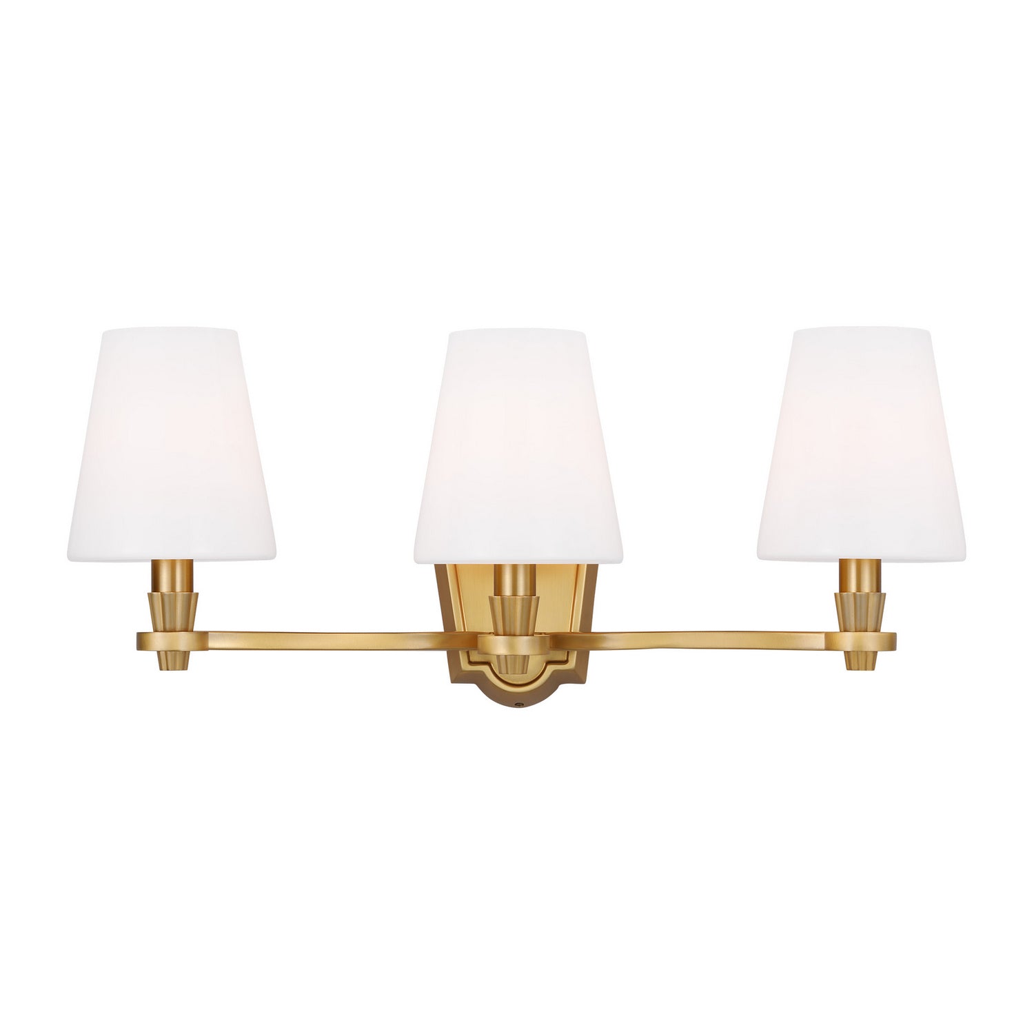 Visual Comfort Studio Canada - AV1003BBS - Three Light Vanity - Paisley - Burnished Brass
