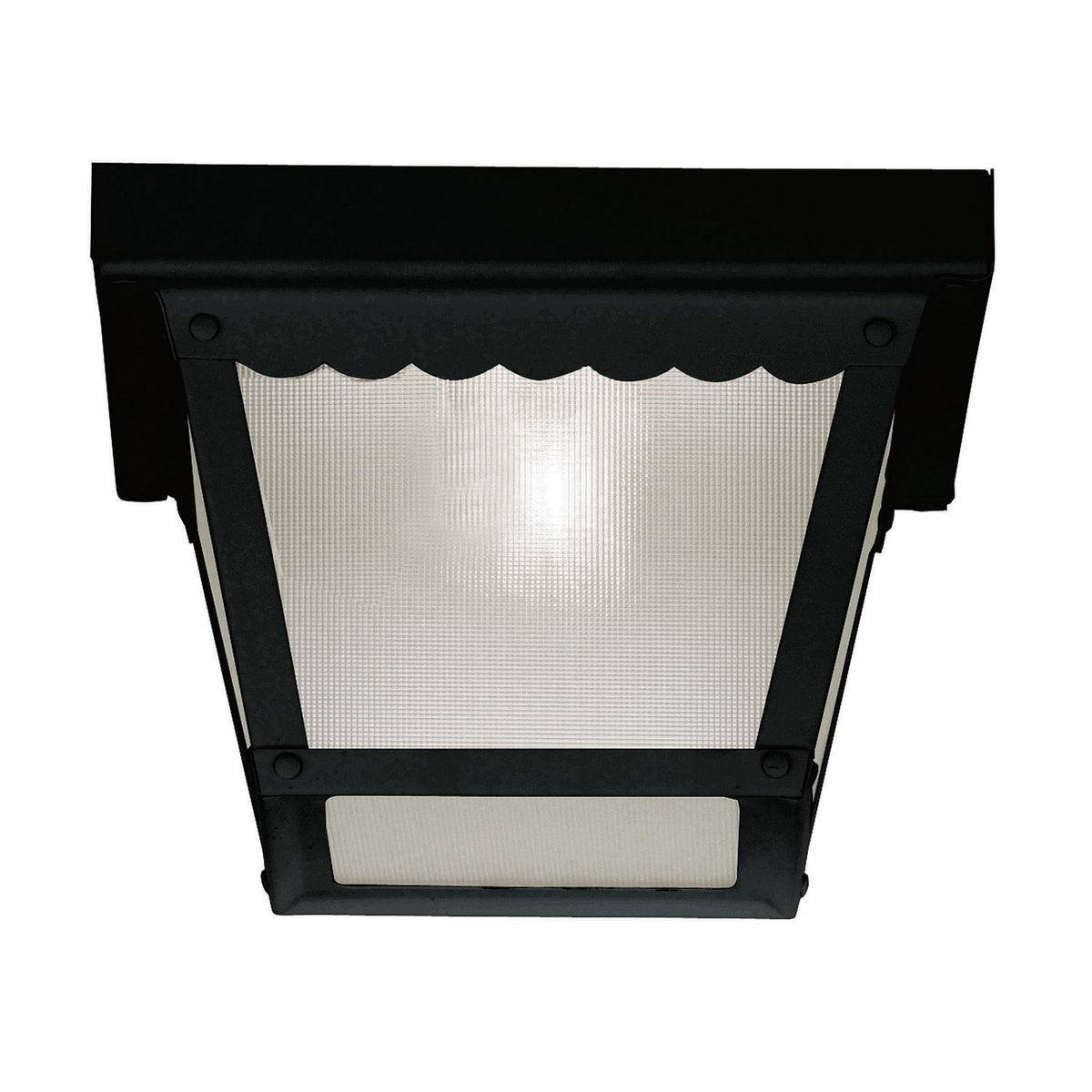 Meridian M50058BK Une lumière extérieure Plafonnier en noir