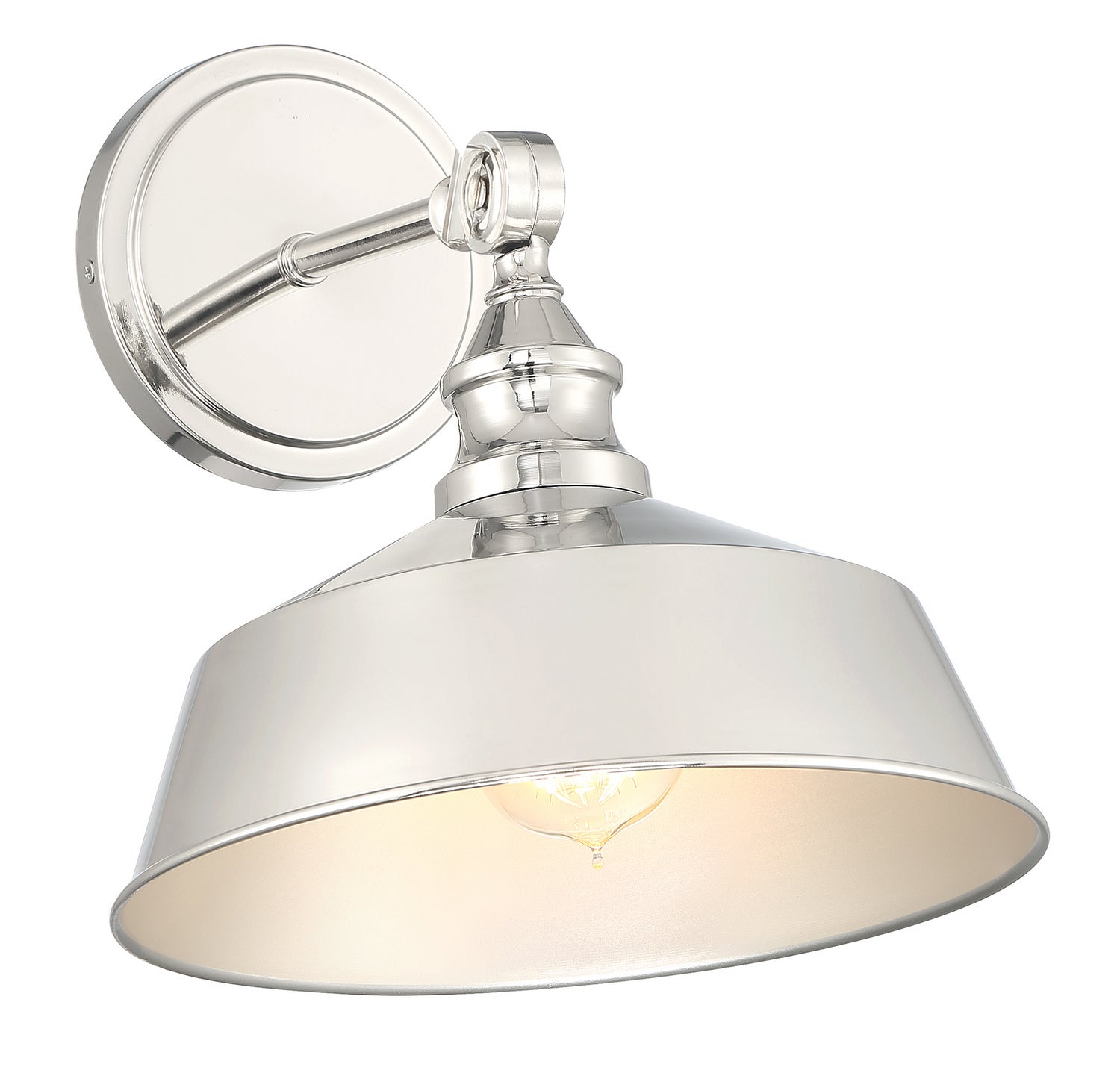 Meridian M90090PN Une lampe Murale en nickel poli