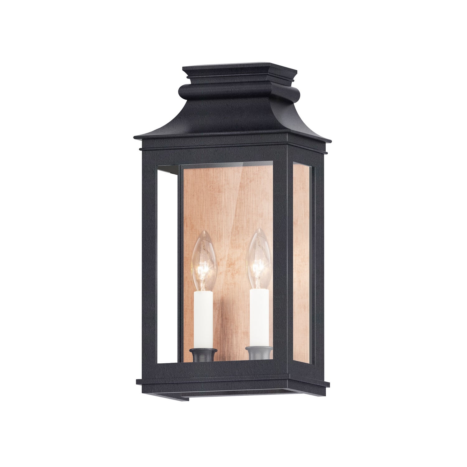 Maxim Lighting 40914CLACPBO Savannah VX Outdoor Wall Sconce in Antique Copper / Black Oxide