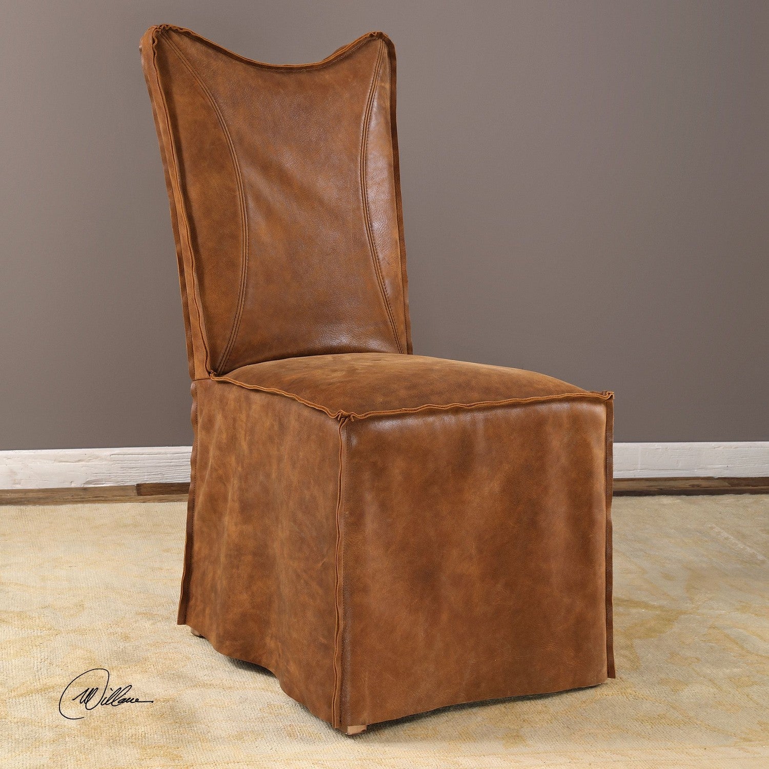 Uttermost - 23447-2 - Chaises, lot de 2 - Delroy - Naturel