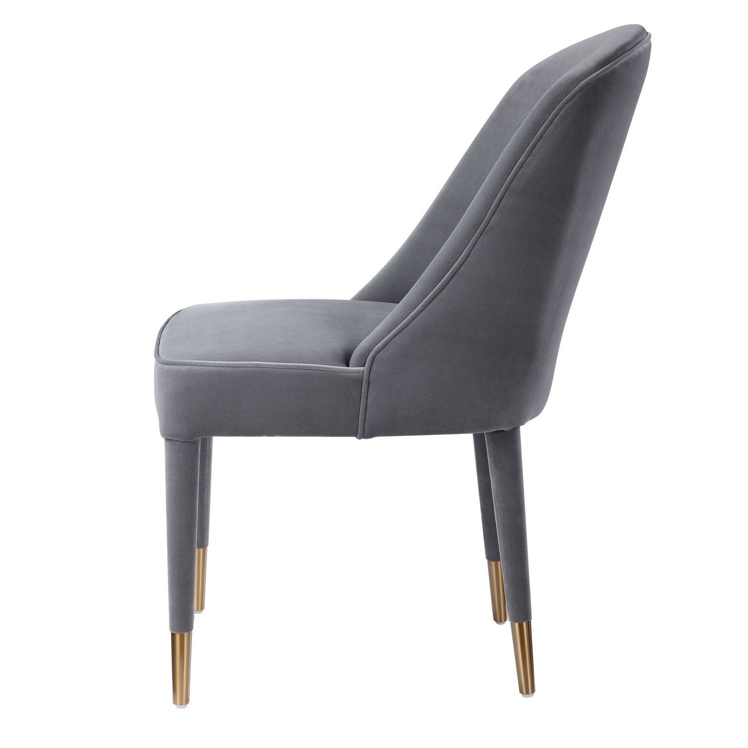 Uttermost - 23555-2 - Chaises, lot de 2 - Brie - Laiton brossé