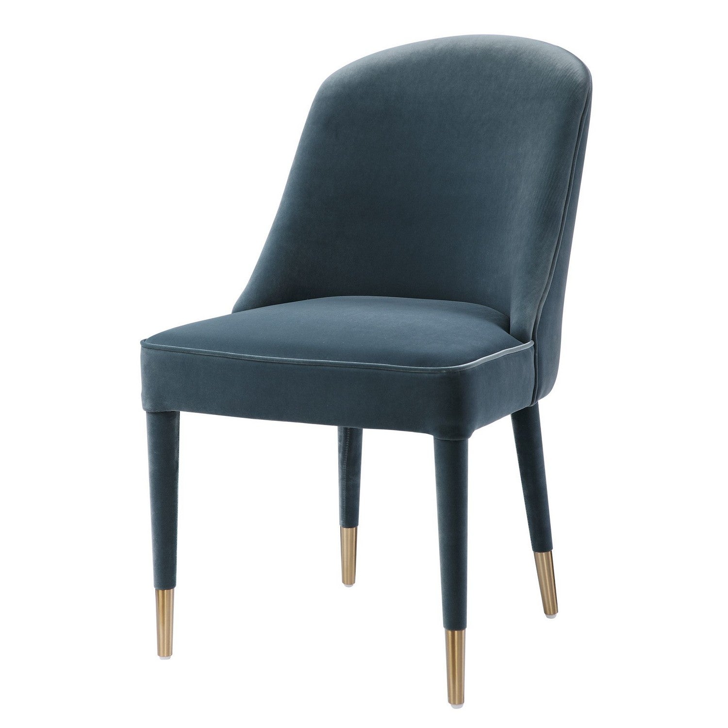Uttermost - 23556-2 - Chaises, lot de 2 - Brie - Laiton brossé