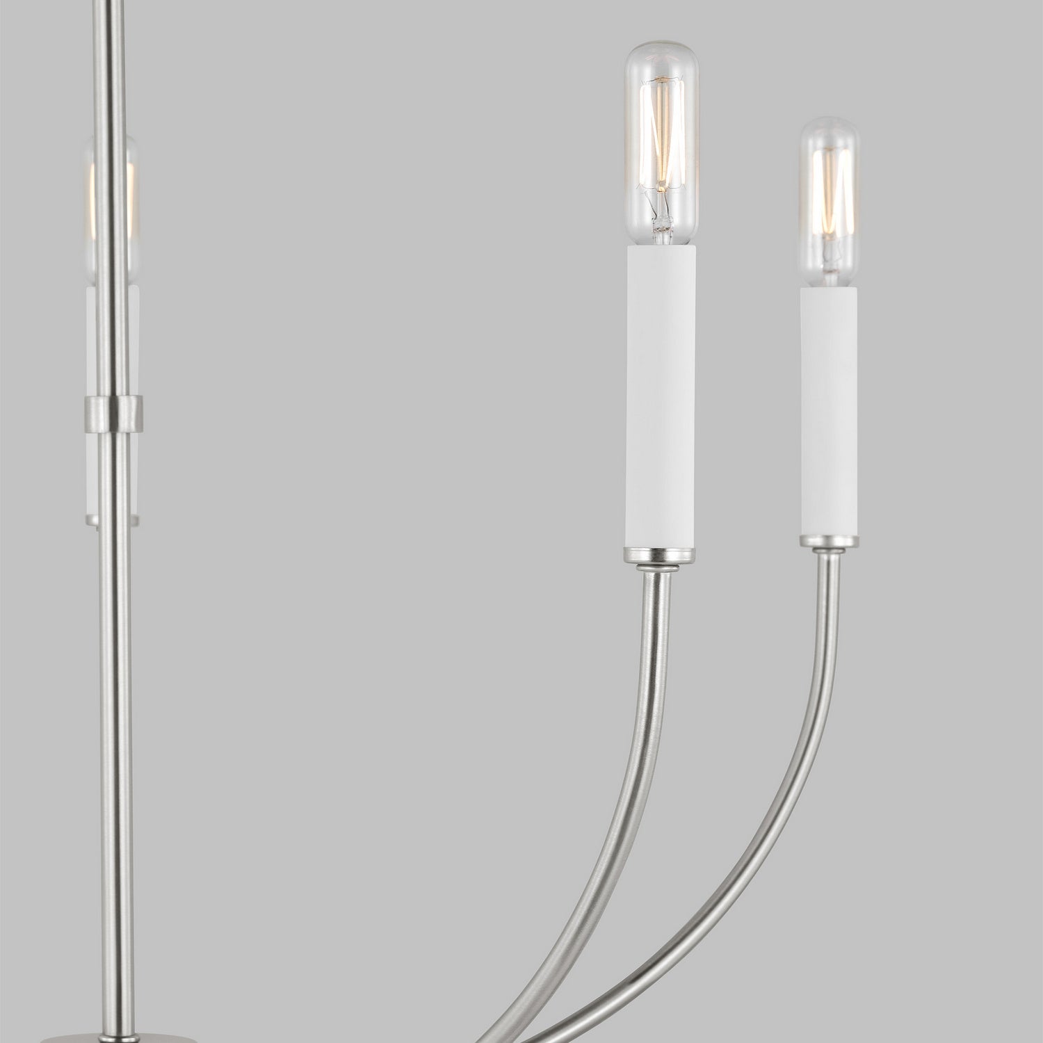Visual Comfort Studio Canada - 3167105-962 - Five Light Chandelier - Greenwich - Brushed Nickel