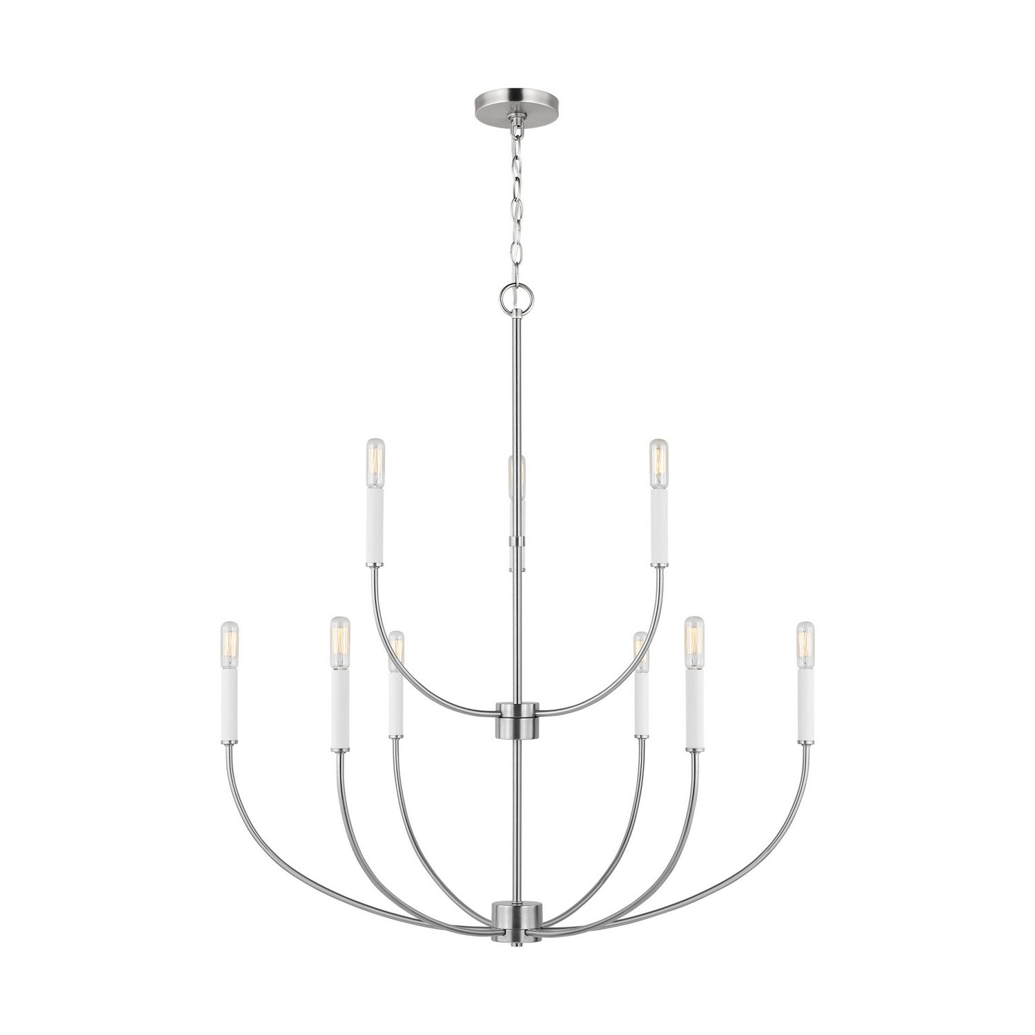 Visual Comfort Studio Canada - 3167109EN-962 - LED Chandelier - Greenwich - Brushed Nickel