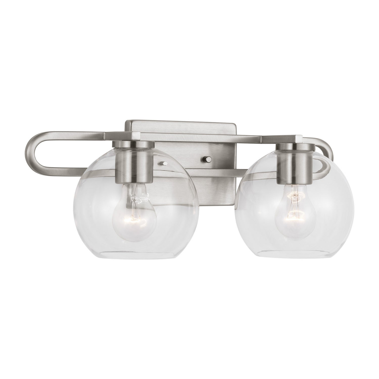 Visual Comfort Studio Canada - 4455702-962 - Two Light Bath Vanity - Codyn - Brushed Nickel