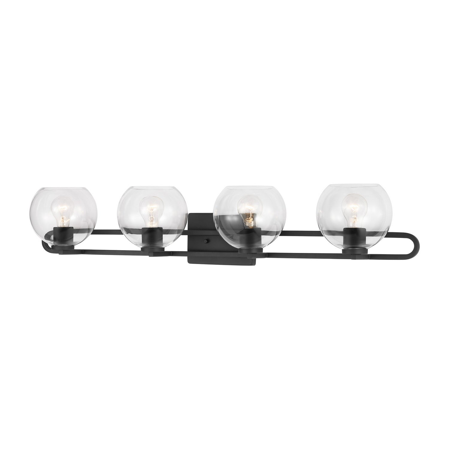 Visual Comfort Studio Canada - 4455704-112 - Four Light Bath Vanity - Codyn - Midnight Black