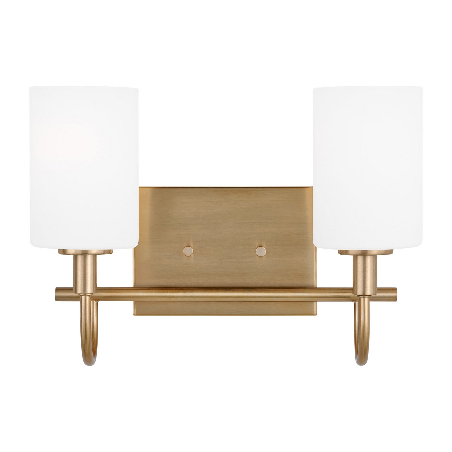 Visual Comfort Studio Canada - 4457102EN3-848 - LED Bath Wall Sconce - Oak Moore - Satin Brass