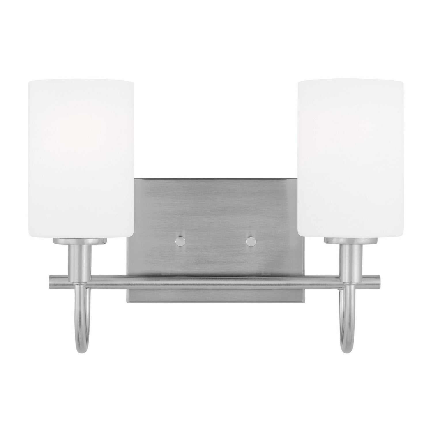 Visual Comfort Studio Canada - 4457102EN3-962 - LED Bath Wall Sconce - Oak Moore - Brushed Nickel